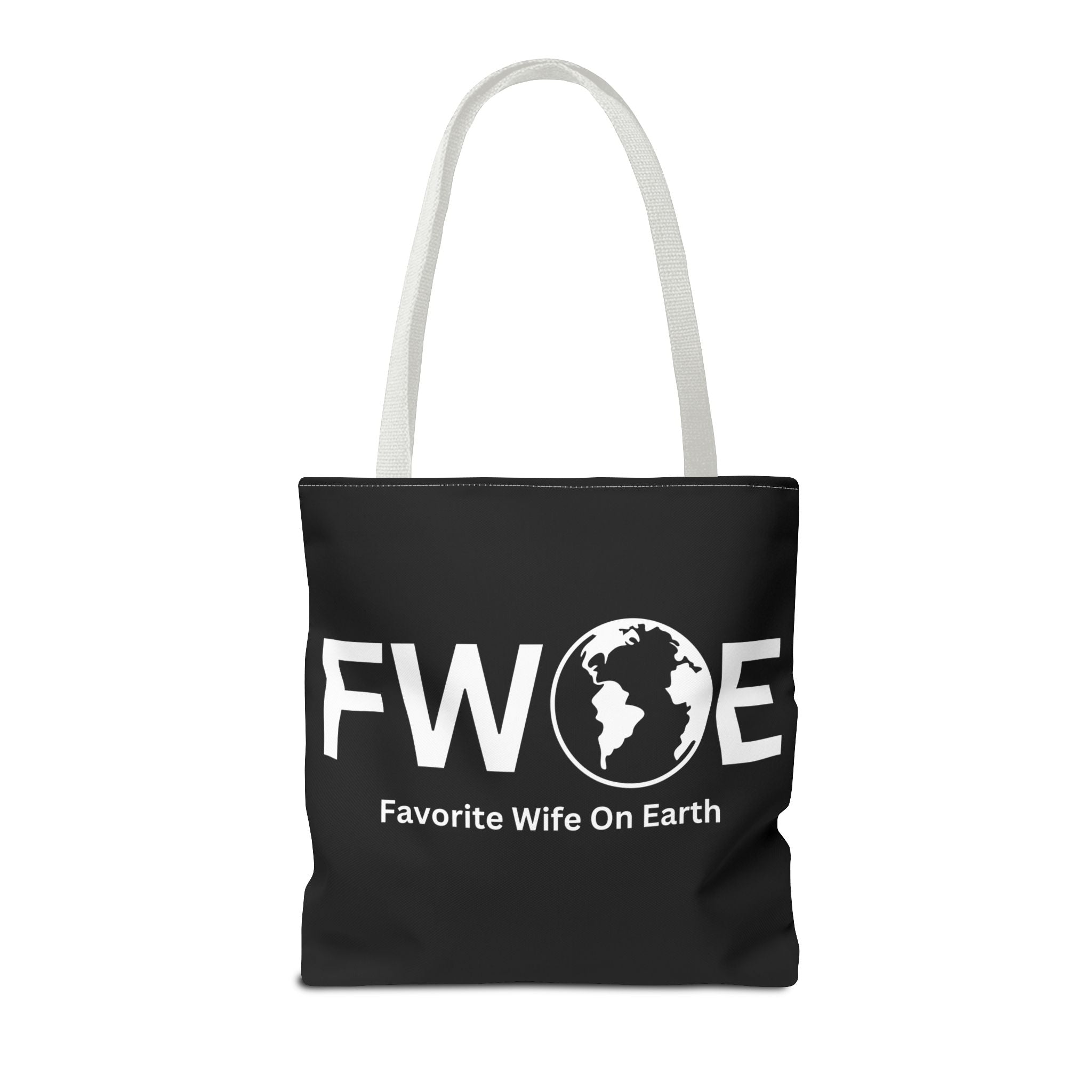 Favorite Wife On Earth (FWOE) Tote Bag - Custom Printed Stylish and Functional Tote