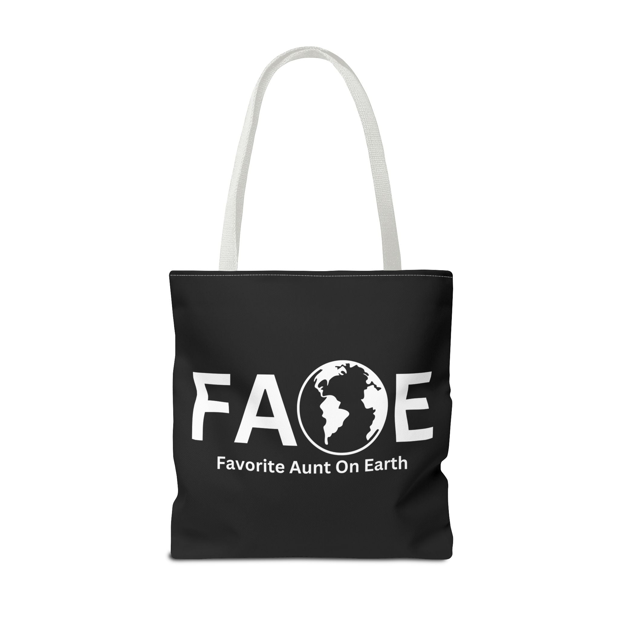 Favorite Aunt On Earth (FAOE) Tote Bag - Custom Printed Stylish and Functional Tote