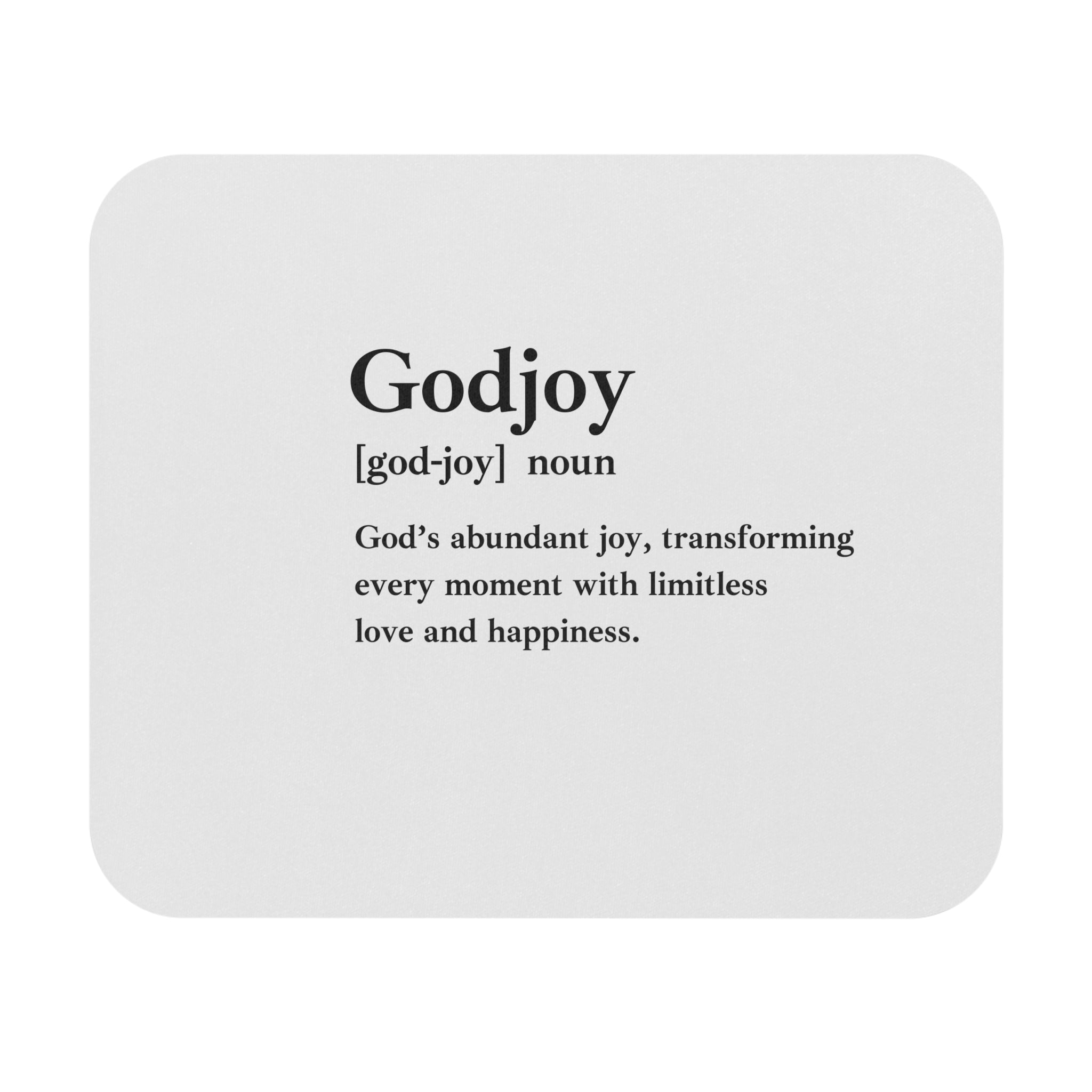 Godjoy Mouse Pad - Custom Personalized Gaming and Office Mouse Pad
