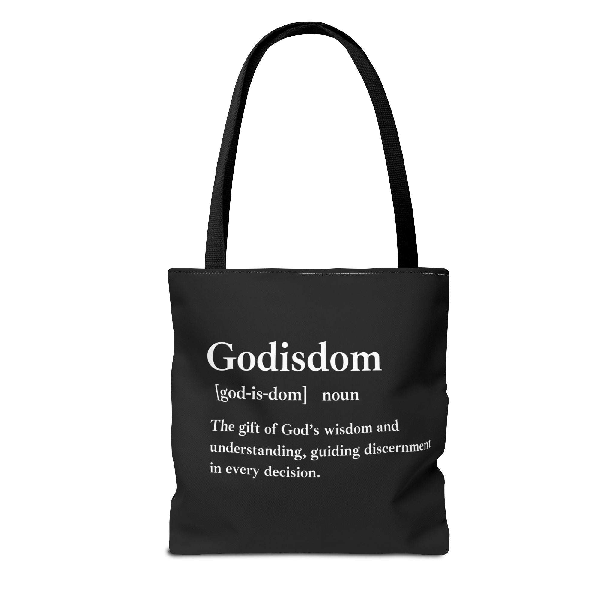 Godisdom Tote Bag - Custom Printed Stylish and Functional Tote