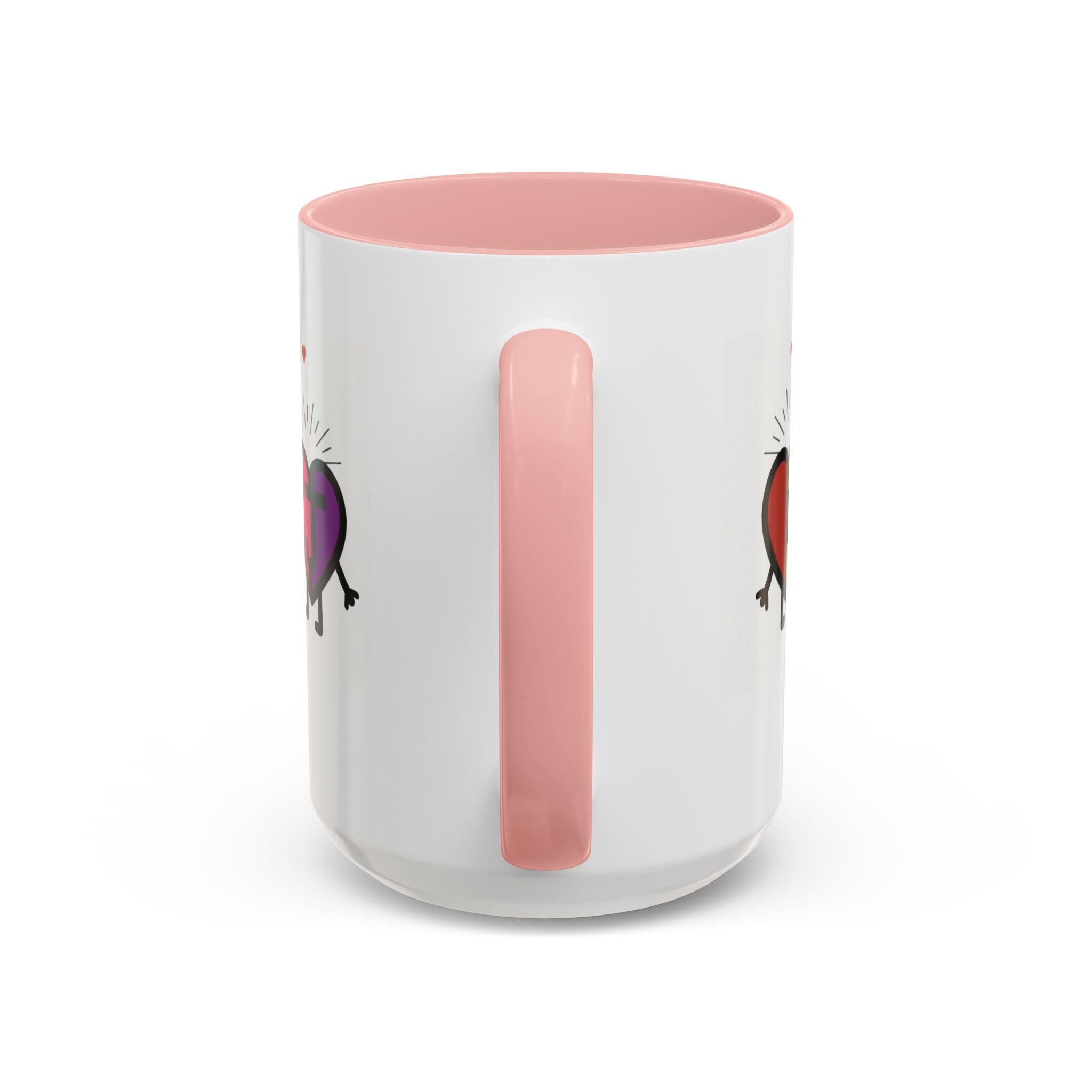 PJ & Joy Passionoy Mascots Accent Coffee Mug (11, 15oz)