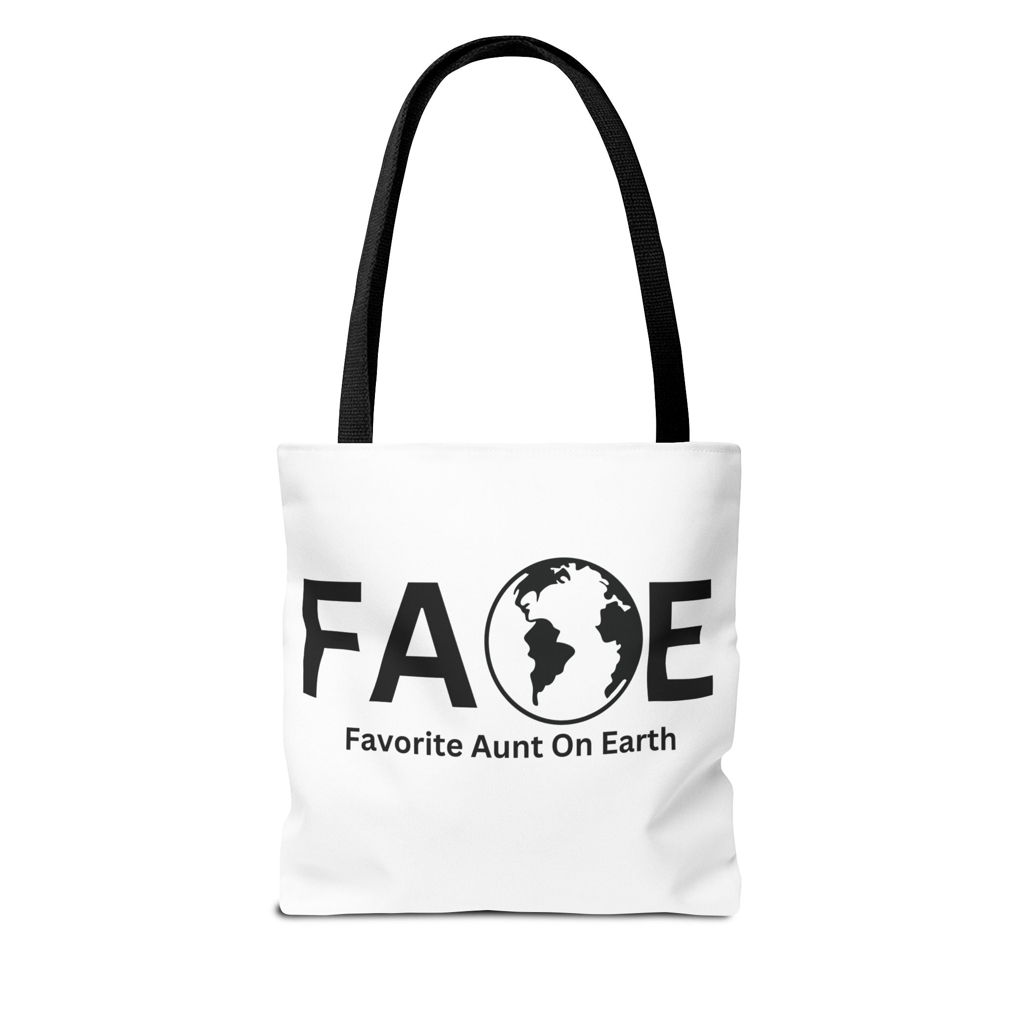 Favorite Aunt On Earth (FAOE) Tote Bag - Custom Printed Stylish and Functional Tote