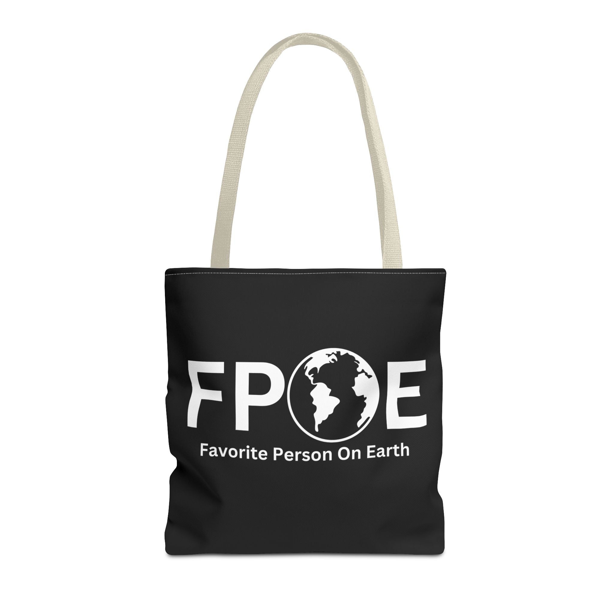 Favorite Person On Earth (FPOE) Tote Bag - Custom Printed Stylish and Functional Tote