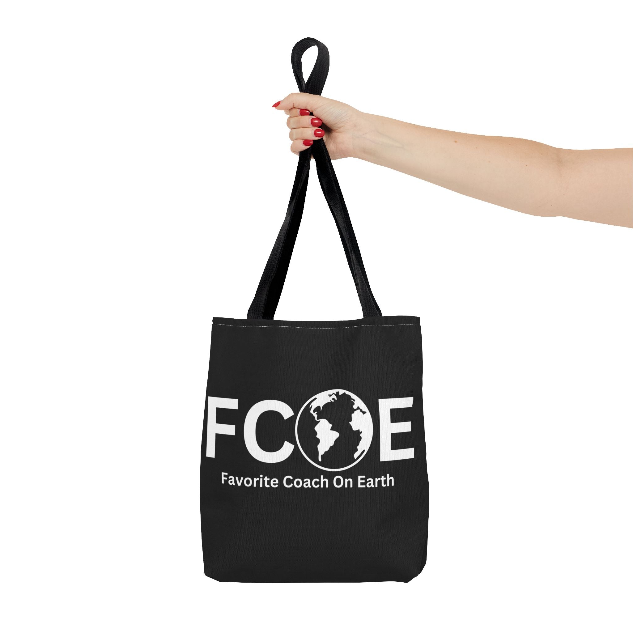 Favorite Coach On Earth (FCOE) Tote Bag - Custom Printed Stylish and Functional Tote