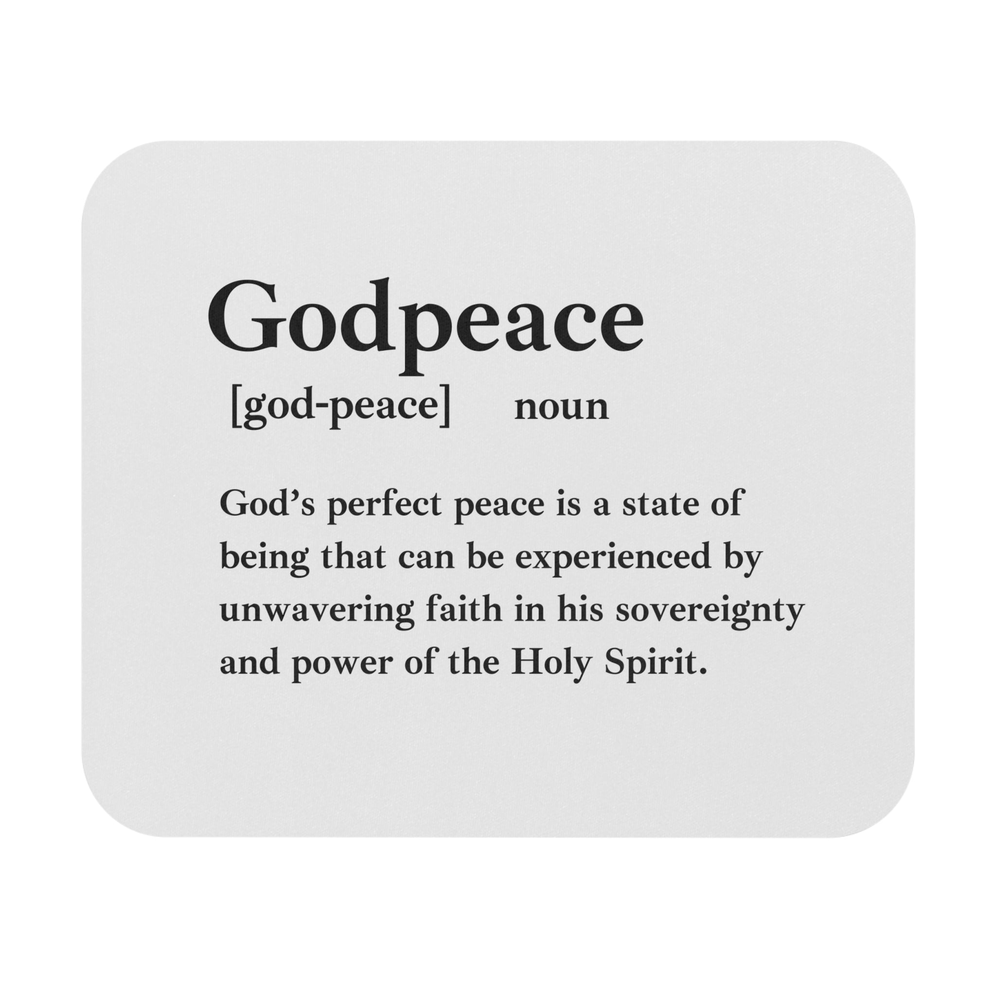 Godpeace Mouse Pad - Custom Personalized Gaming and Office Mouse Pad