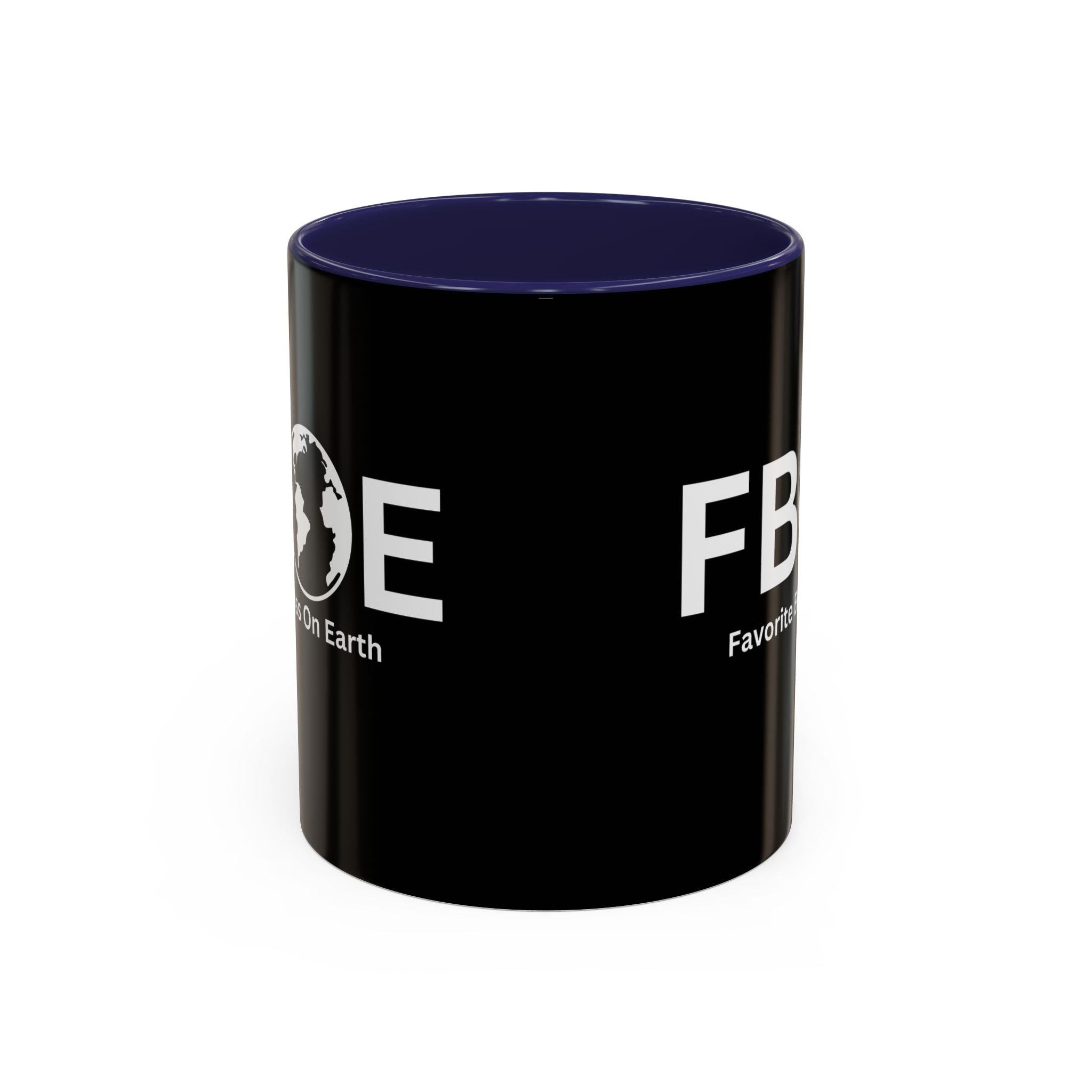 Favorite Boss On Earth (FBOE) Accent Coffee Mug (11oz, 15oz)