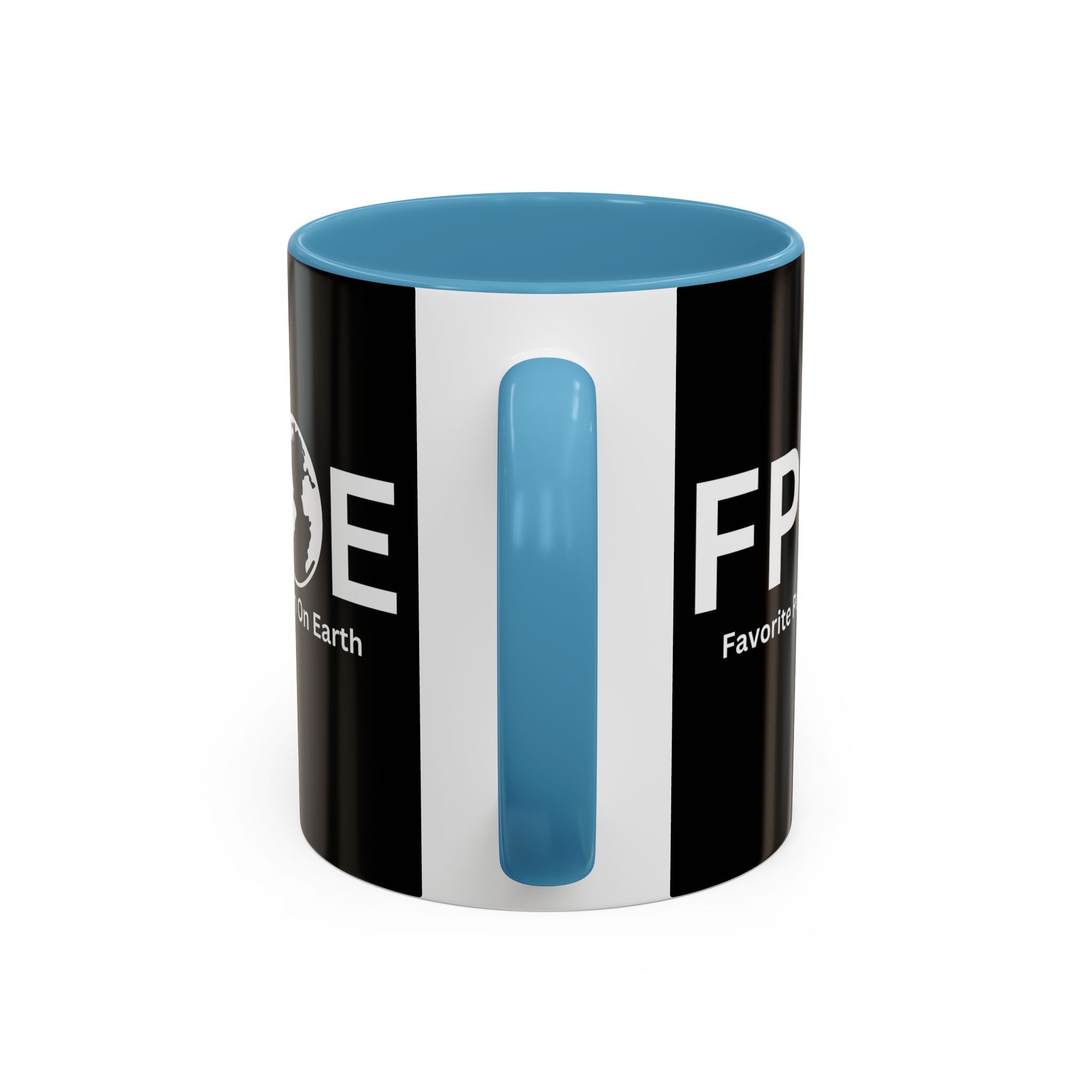 Favorite Person On Earth (FPOE) Accent Coffee Mug (11oz, 15oz)