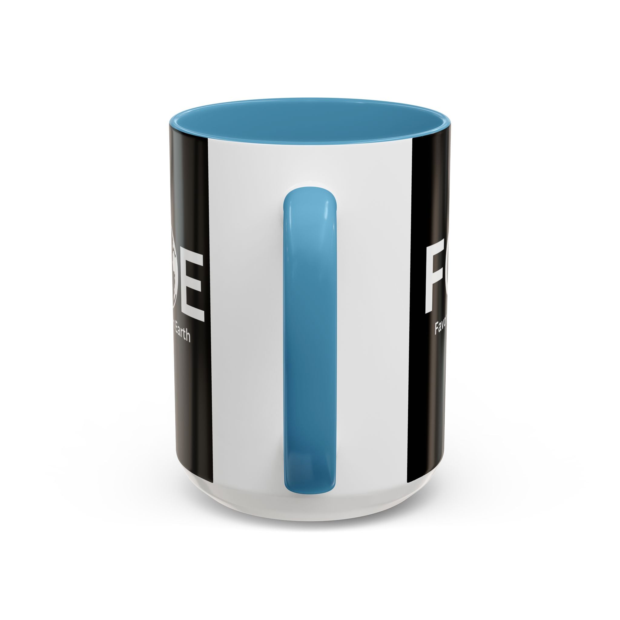 Favorite Cousin On Earth (FCOE) Accent Coffee Mug (11oz, 15oz)