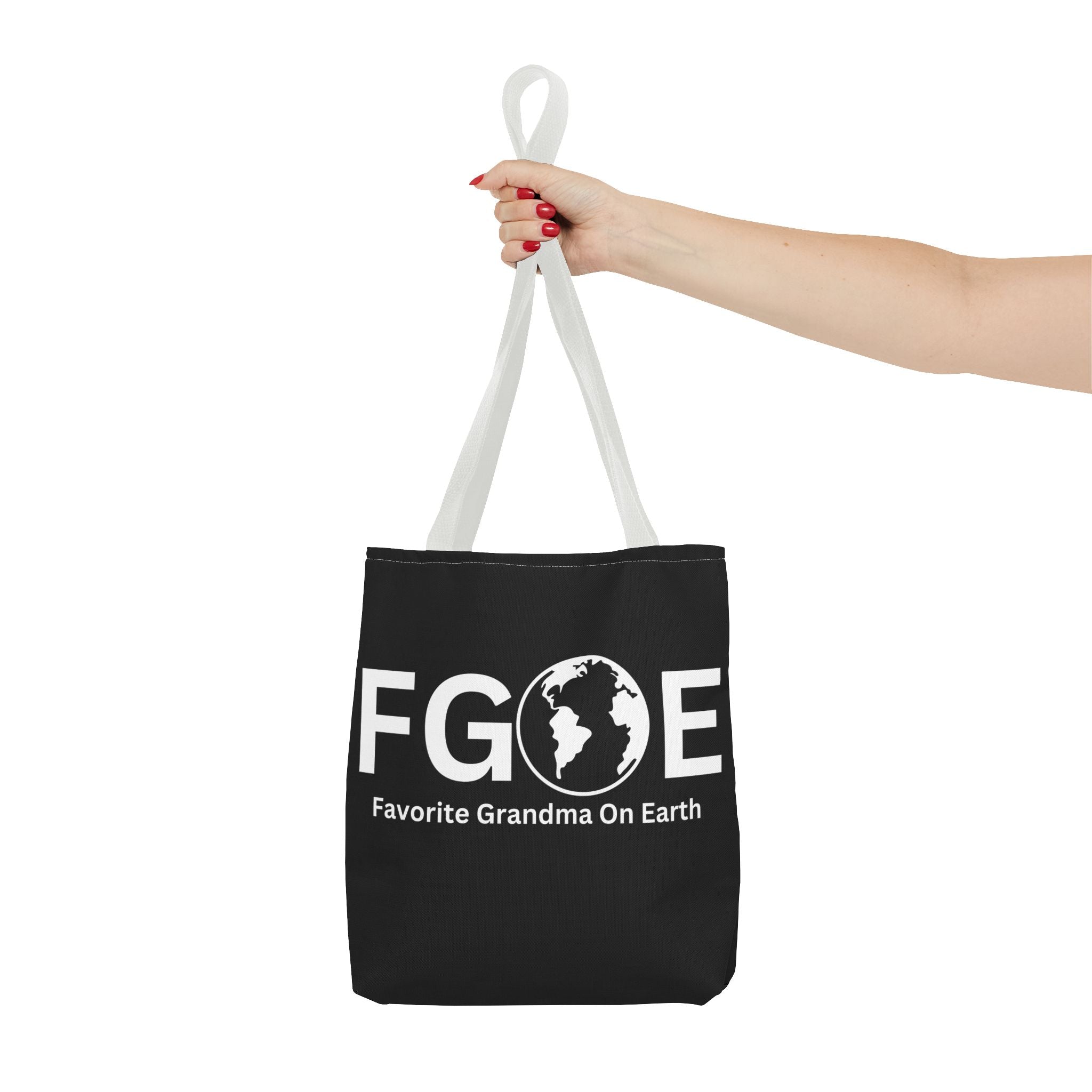 Favorite Grandma On Earth (FGOE) Tote Bag - Custom Printed Stylish and Functional Tote