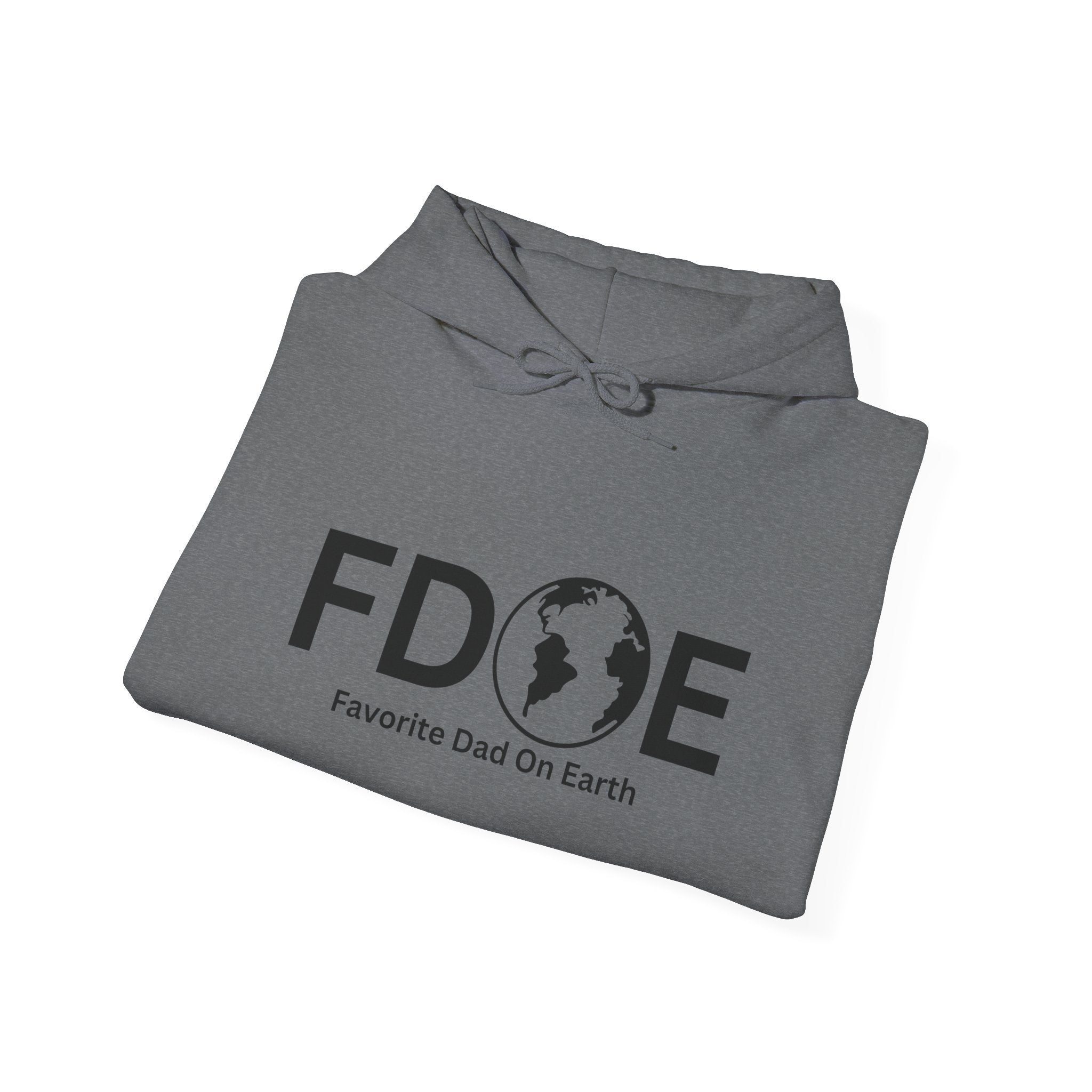 Favorite Dad On Earth (FDOE) Unisex Heavy Blend™ Hooded Sweatshirt
