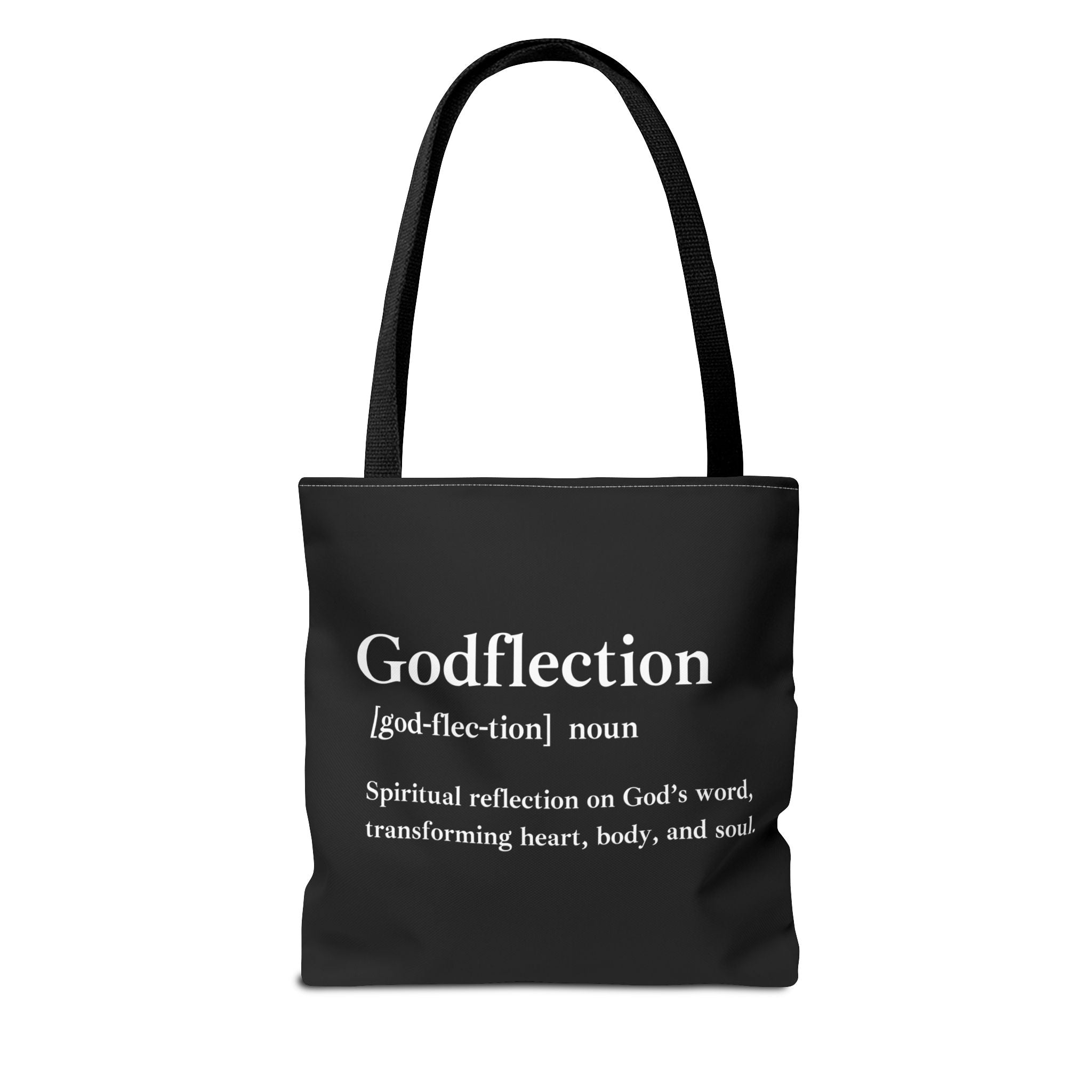 Godflection Tote Bag - Custom Printed Stylish and Functional Tote