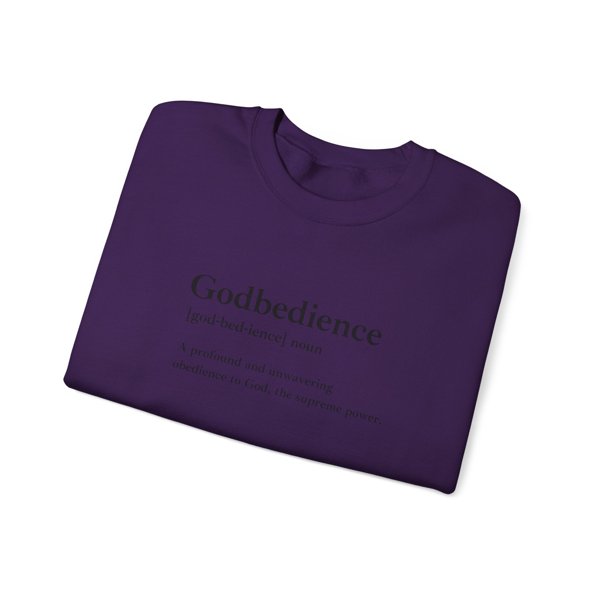 Godbedience Unisex Heavy Blend™ Crewneck Sweatshirt