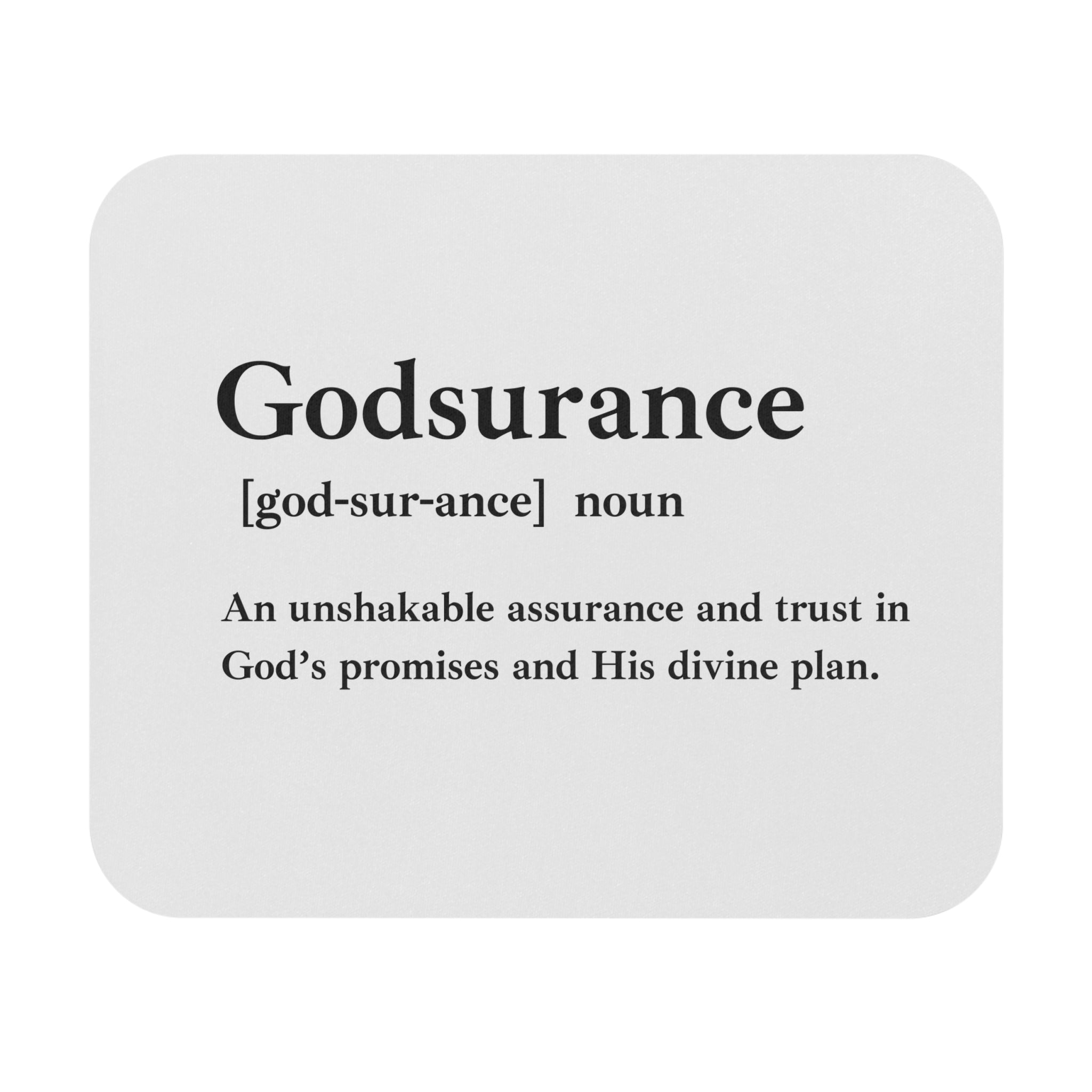 Godsurance Mouse Pad - Custom Personalized Gaming and Office Mouse Pad