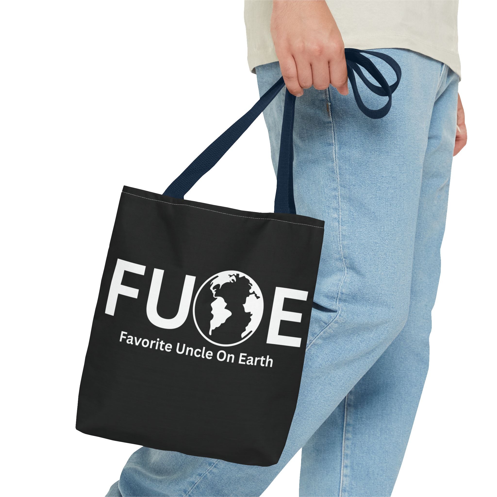 Favorite Uncle On Earth (FUOE) Tote Bag - Custom Printed Stylish and Functional Tote