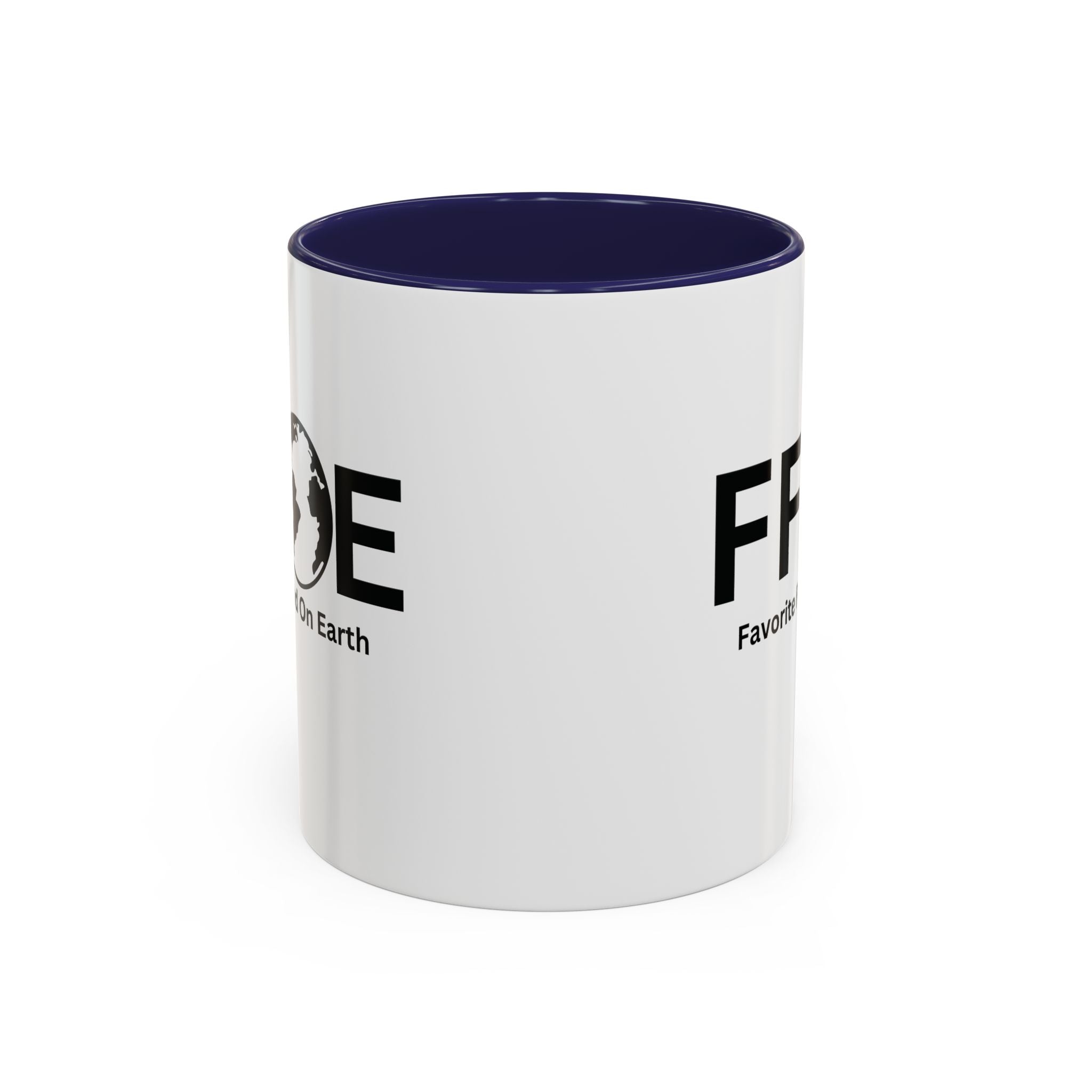 Favorite Friend On Earth (FFOE) Accent Coffee Mug (11oz, 15oz)
