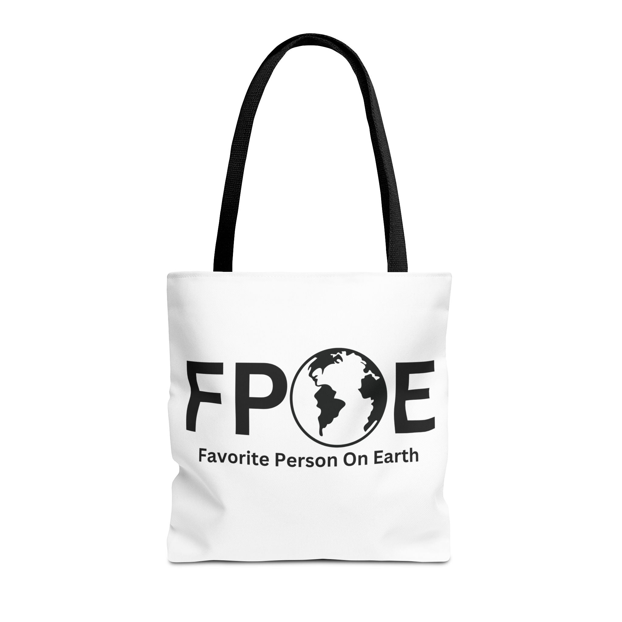 Favorite Person On Earth (FPOE) Tote Bag - Custom Printed Stylish and Functional Tote
