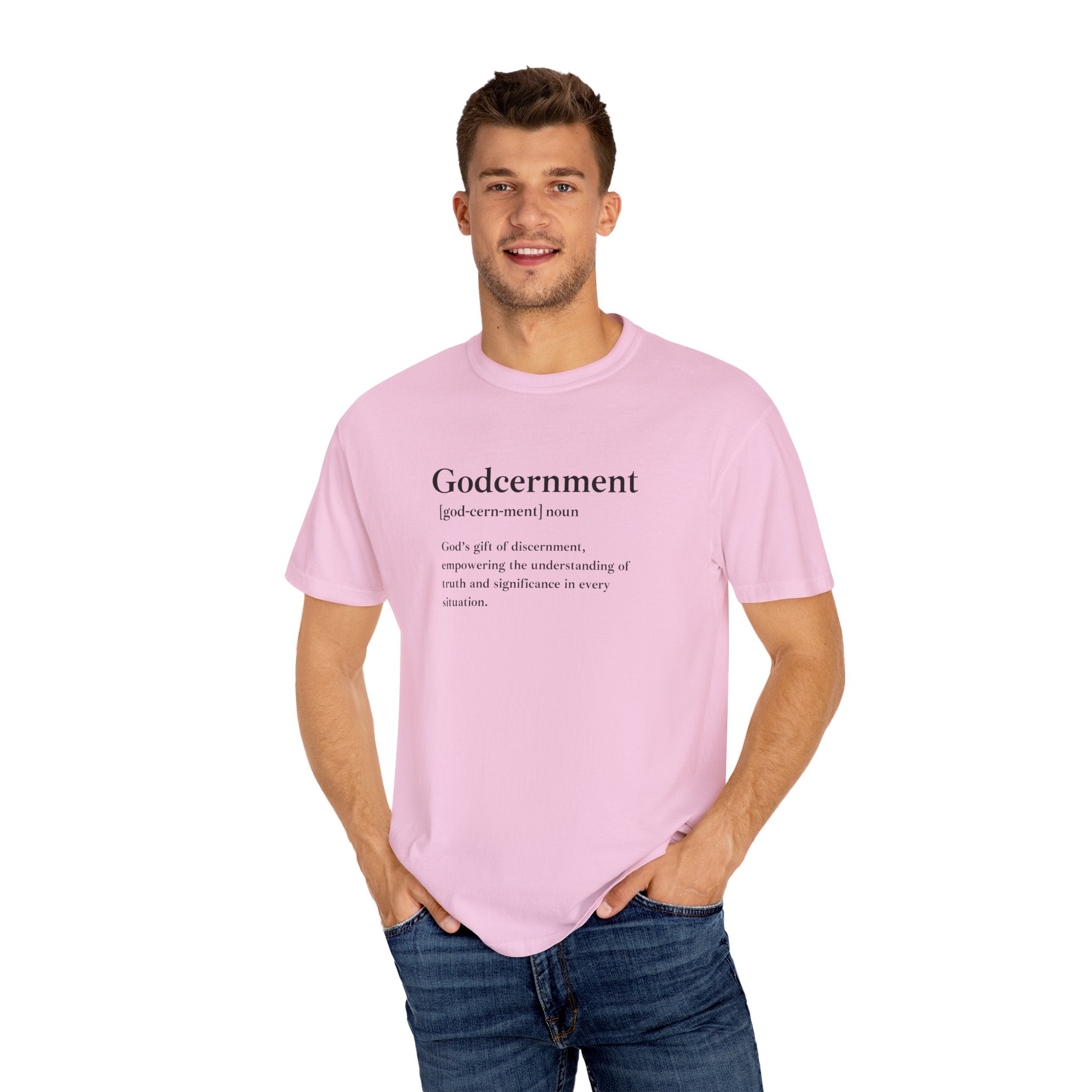 Godcernment T-Shirt – Comfort Colors 1717 Garment-Dyed Tee