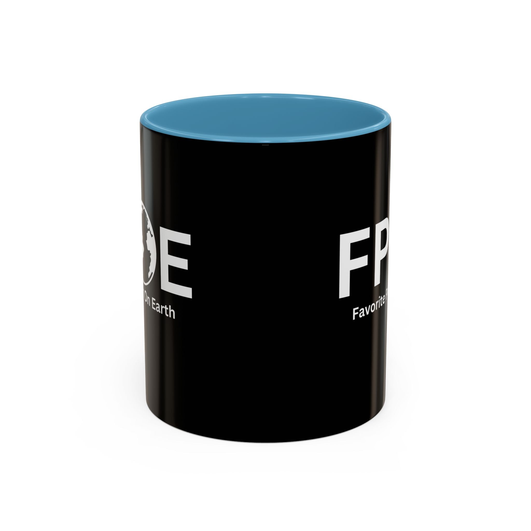 Favorite Person On Earth (FPOE) Accent Coffee Mug (11oz, 15oz)