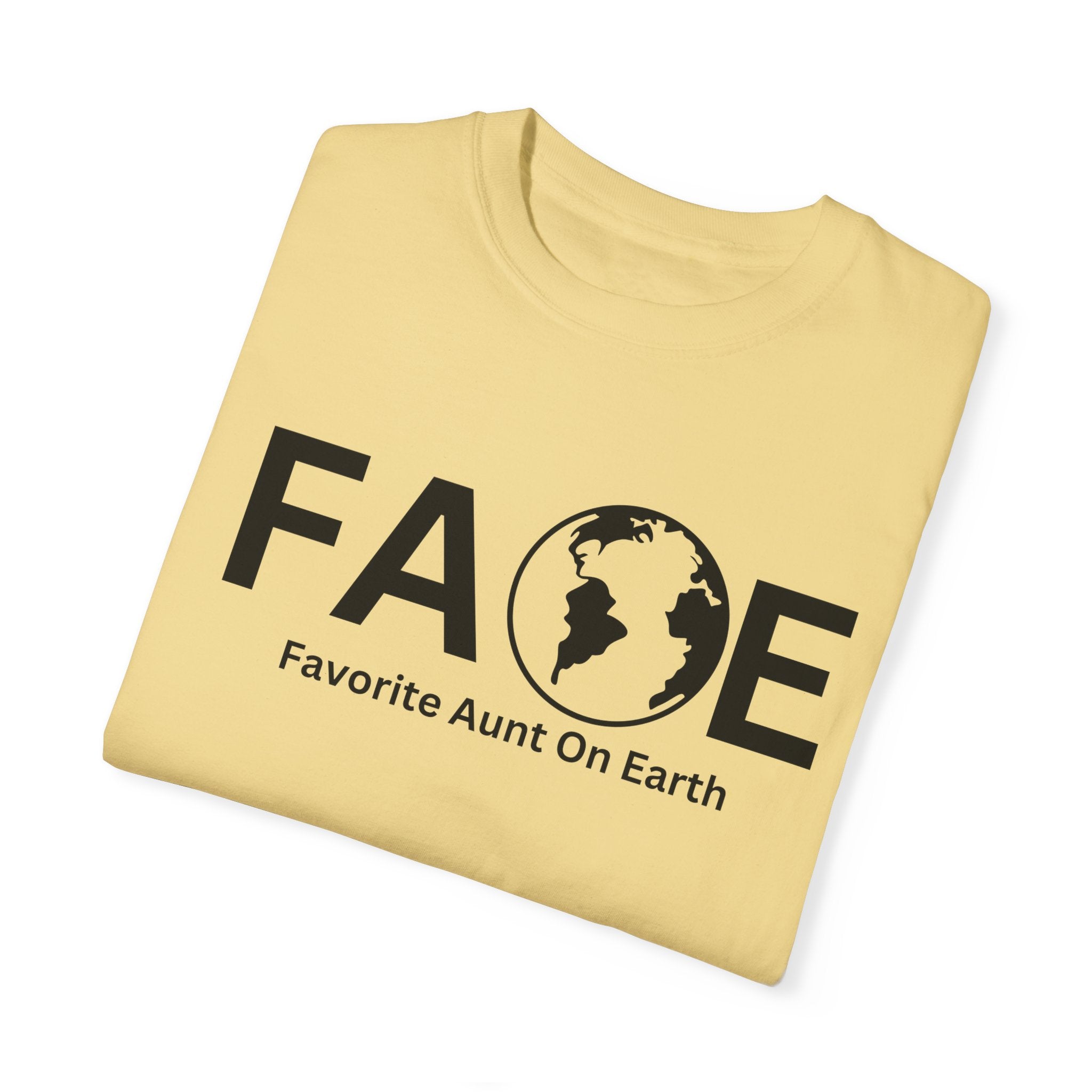 Favorite Aunt On Earth T-Shirt - (FAOE) Logo Tee for Women