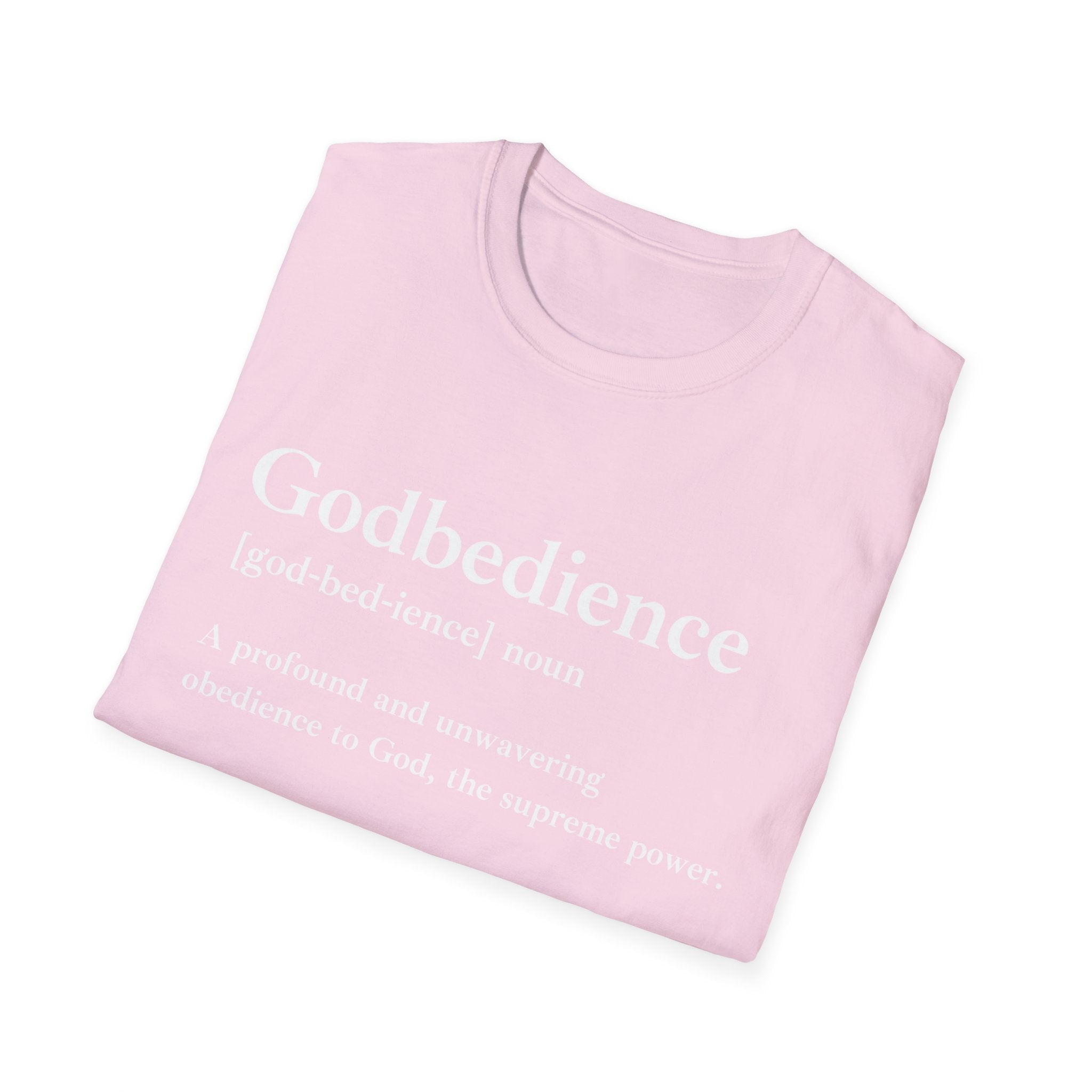 Godbedience Unisex Softstyle T-Shirt