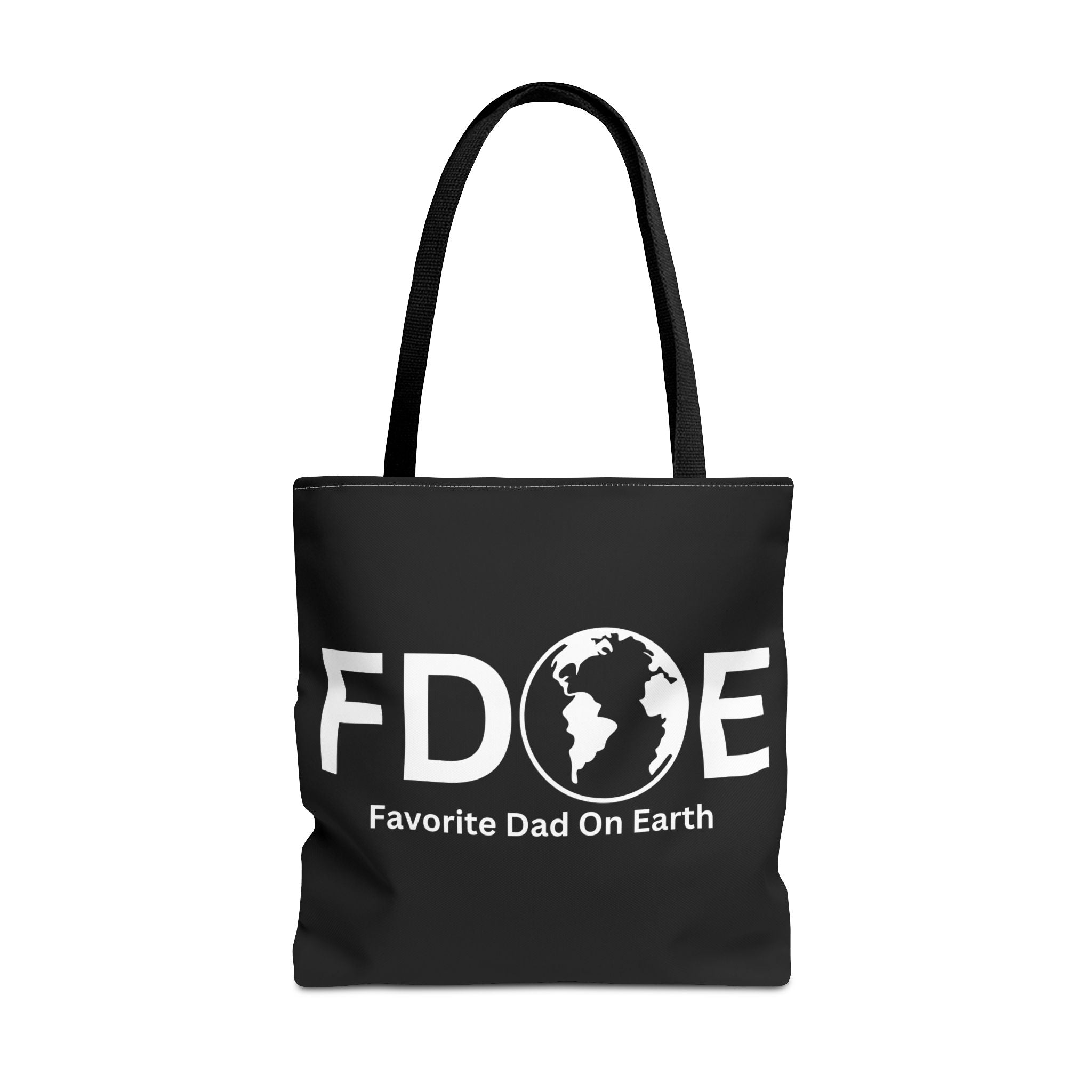 Favorite Dad On Earth (FDOE) Tote Bag- Custom Printed Stylish and Functional Tote