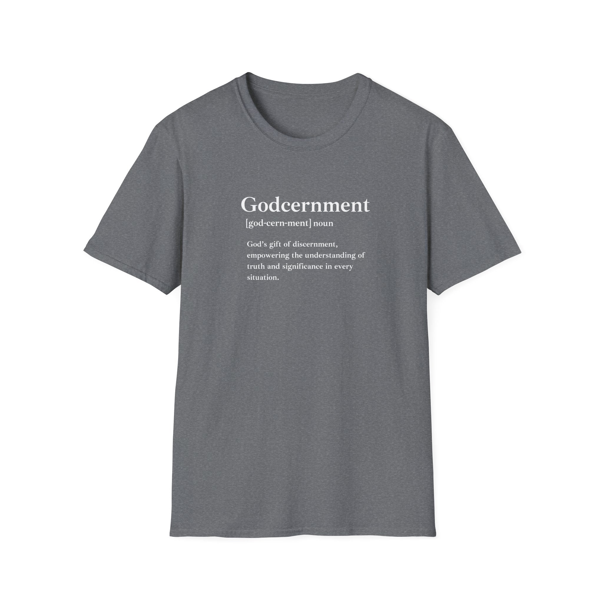 Godcernment Unisex Soft-Style T-Shirt