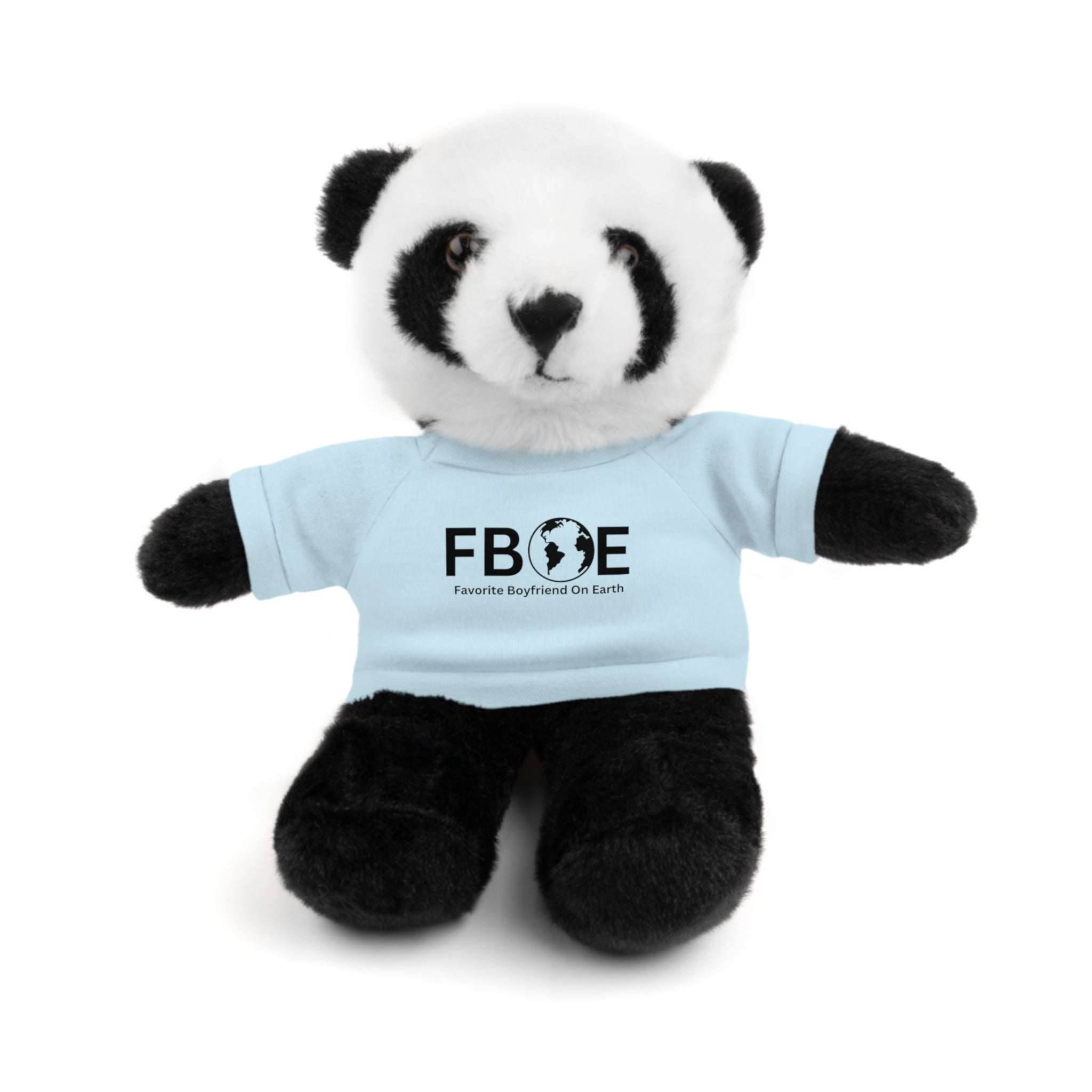 Stuffed Animal Gift – Favorite Boyfriend on Earth (FBOE)– Customizable T-Shirt & Animal