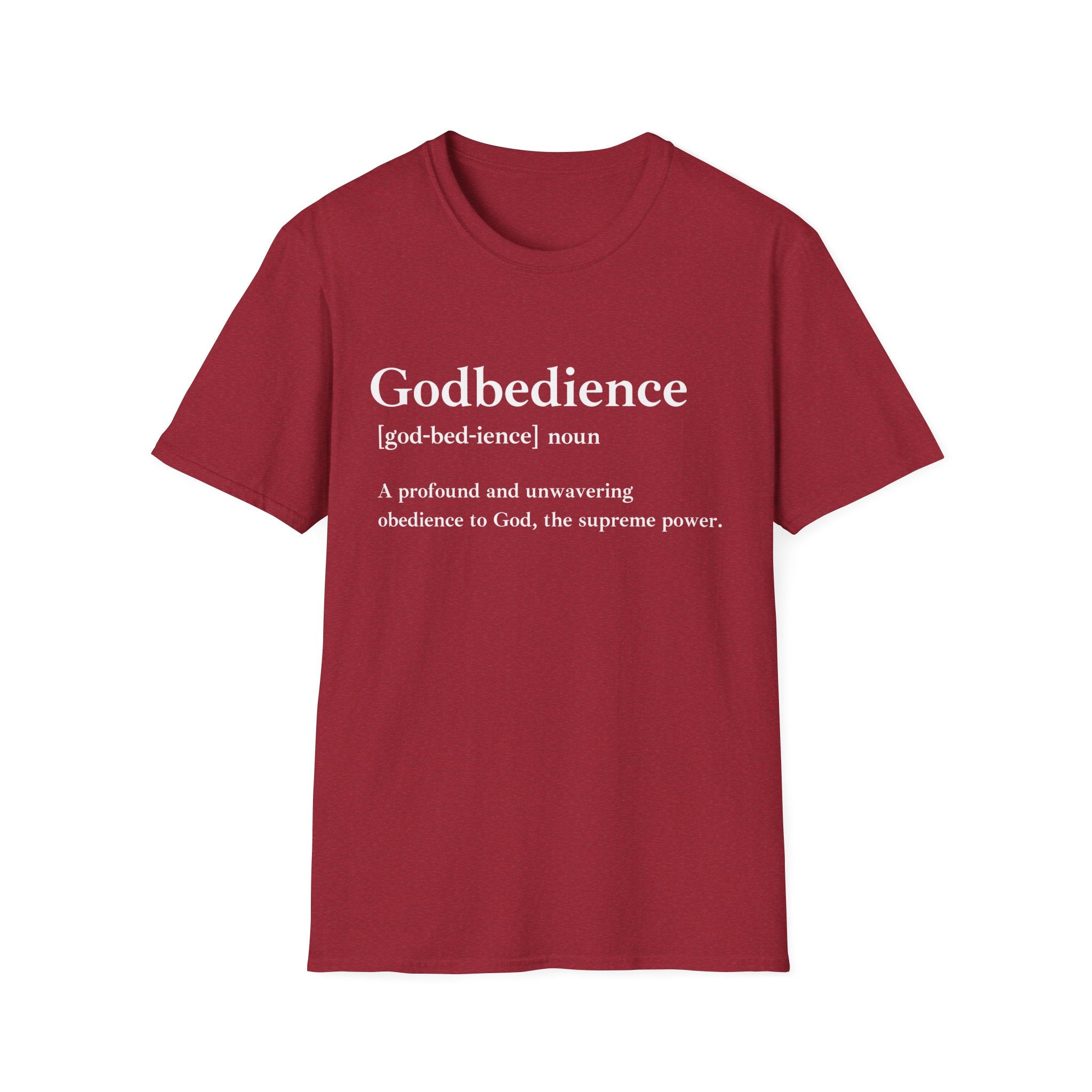 Godbedience Unisex Softstyle T-Shirt