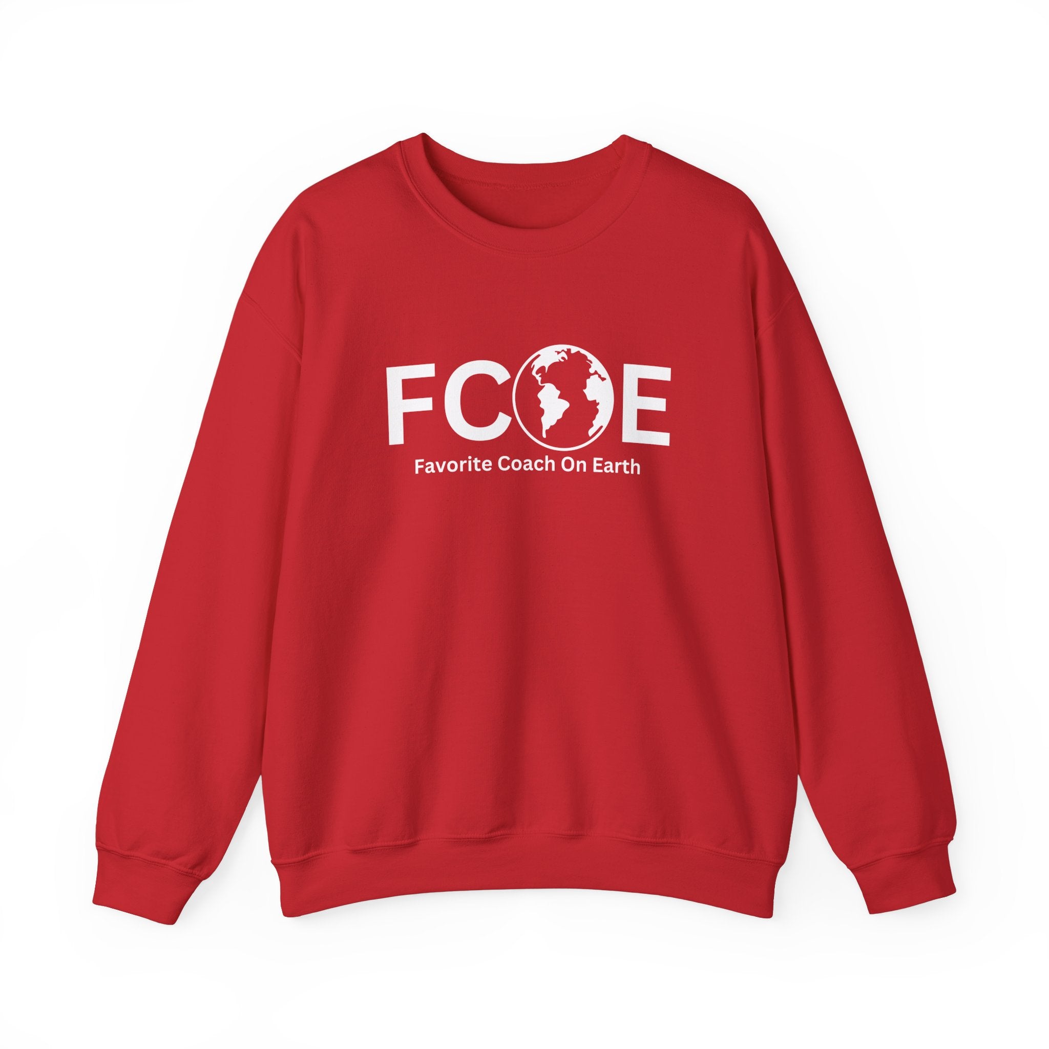 Favorite Coach On Earth (FCOE) Crewneck Sweatshirt – Cozy & Durable