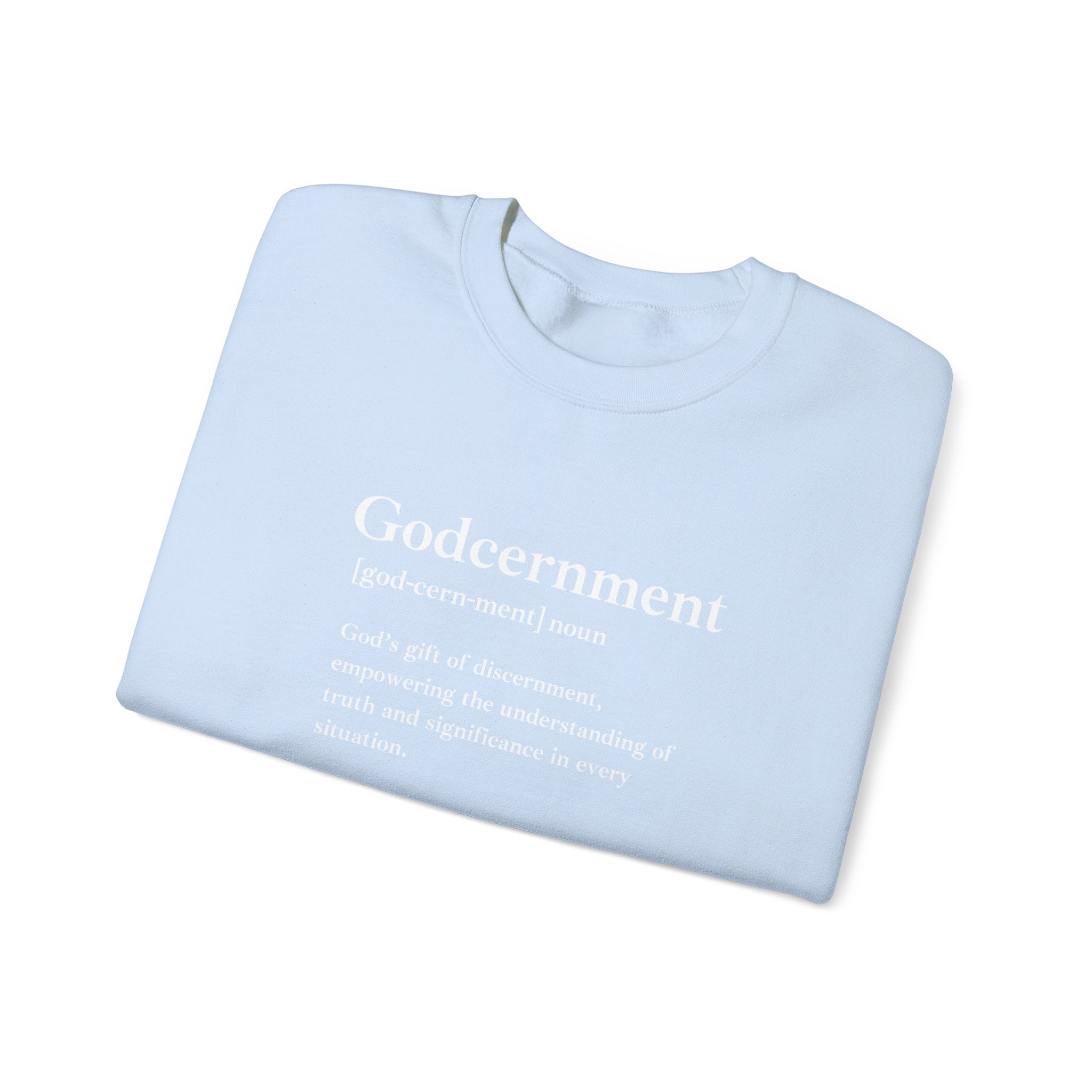 Godcernment Unisex Heavy Blend™ Crewneck Sweatshirt