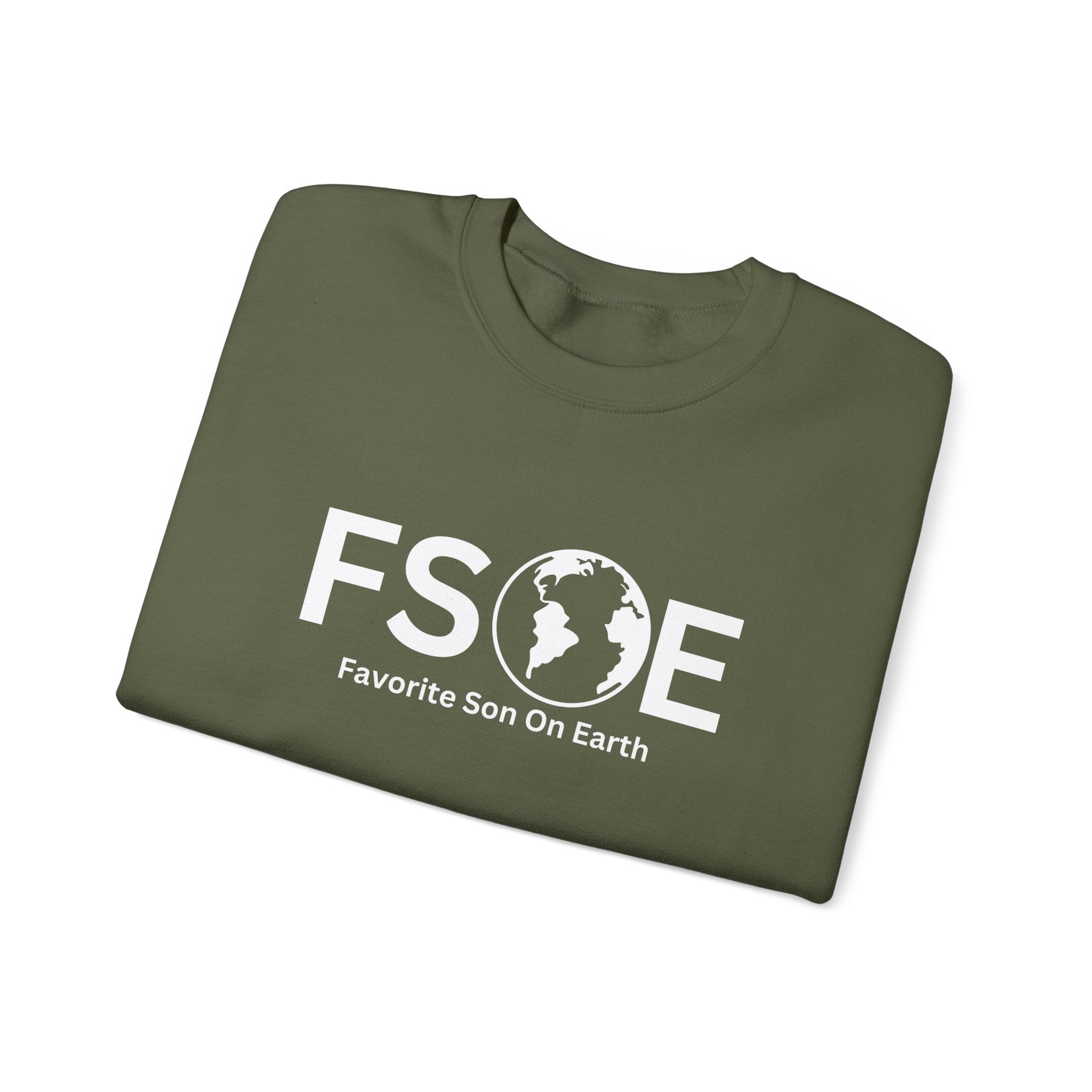 Favorite Son On Earth Sweatshirt - (FSOE) Logo for Men and Women