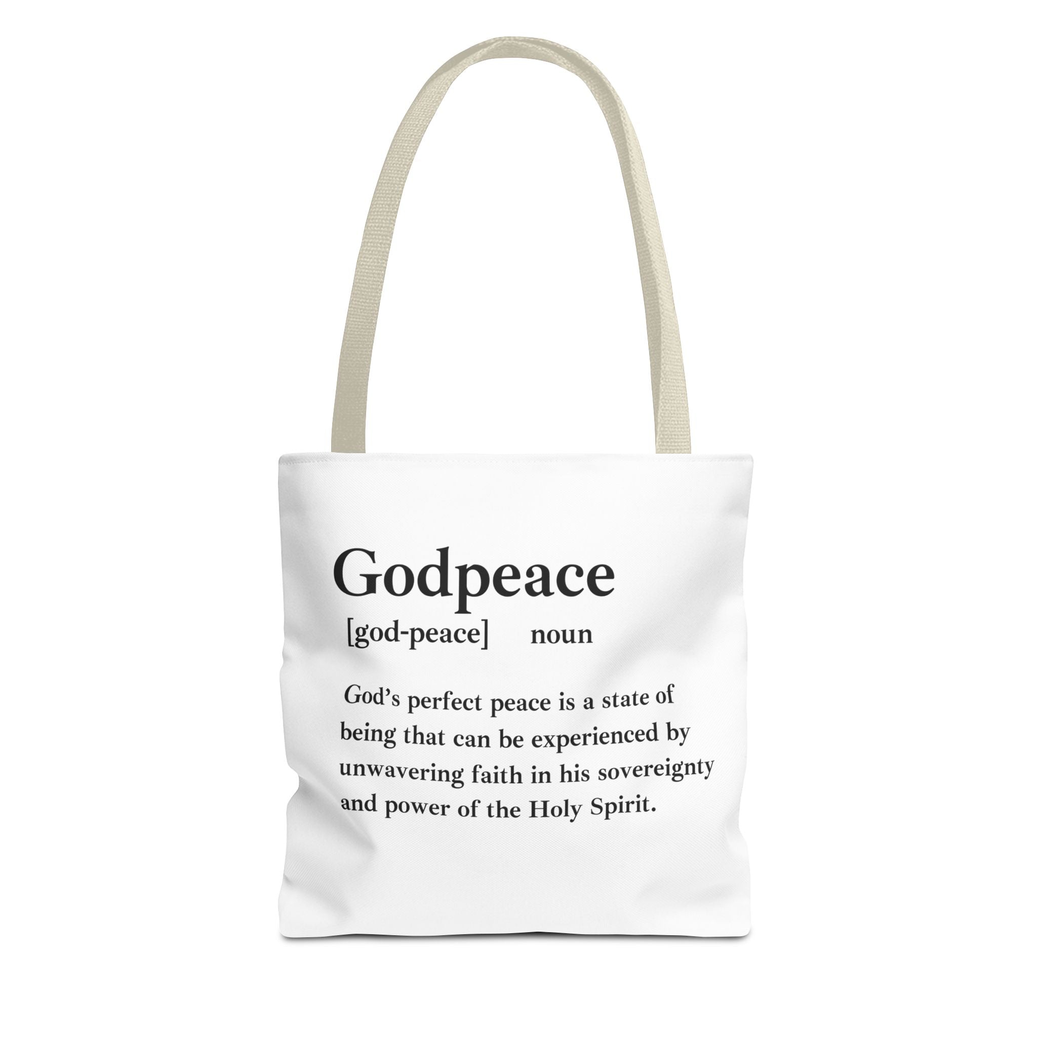 Godpeace Tote Bag - Custom Printed Stylish and Functional Tote