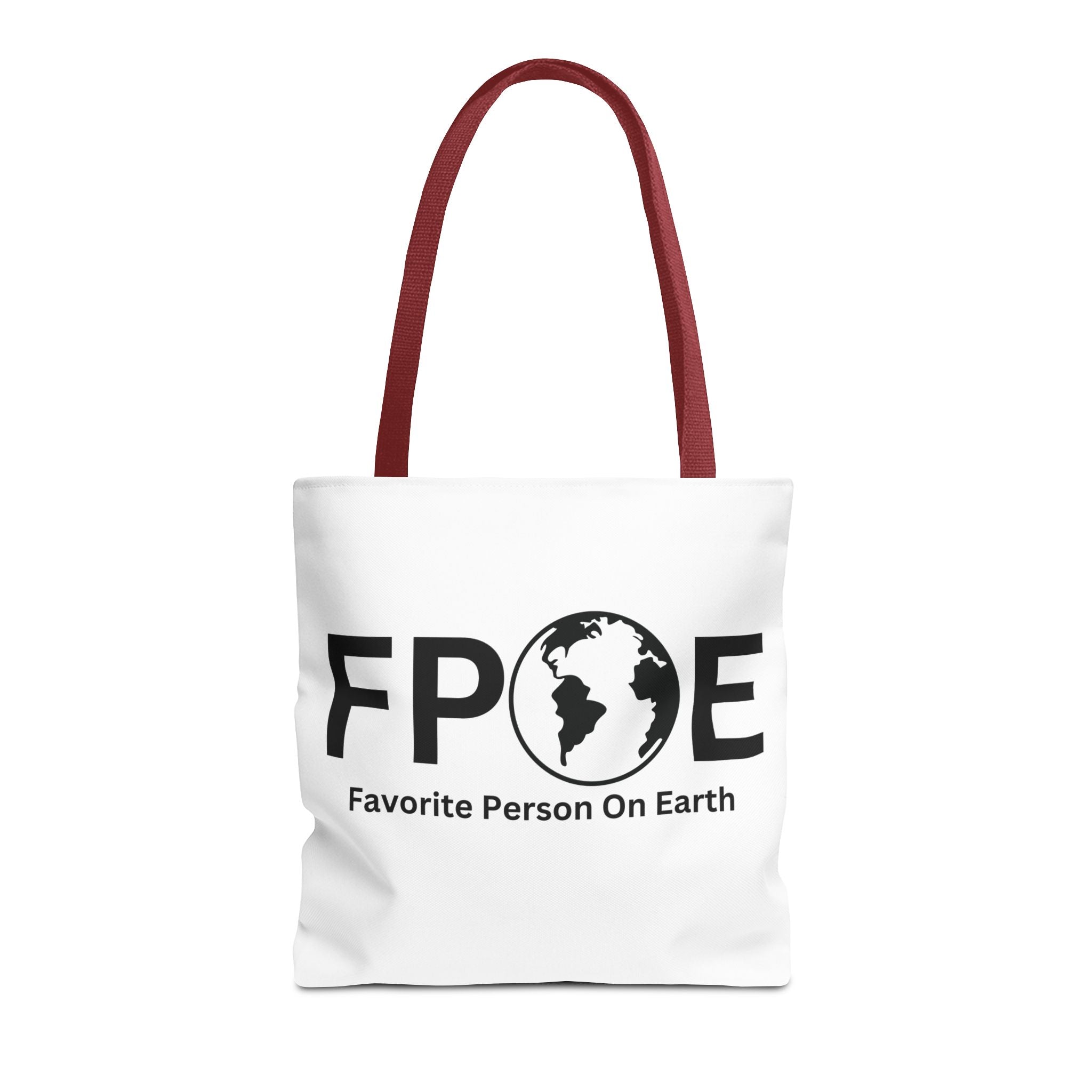 Favorite Person On Earth (FPOE) Tote Bag - Custom Printed Stylish and Functional Tote