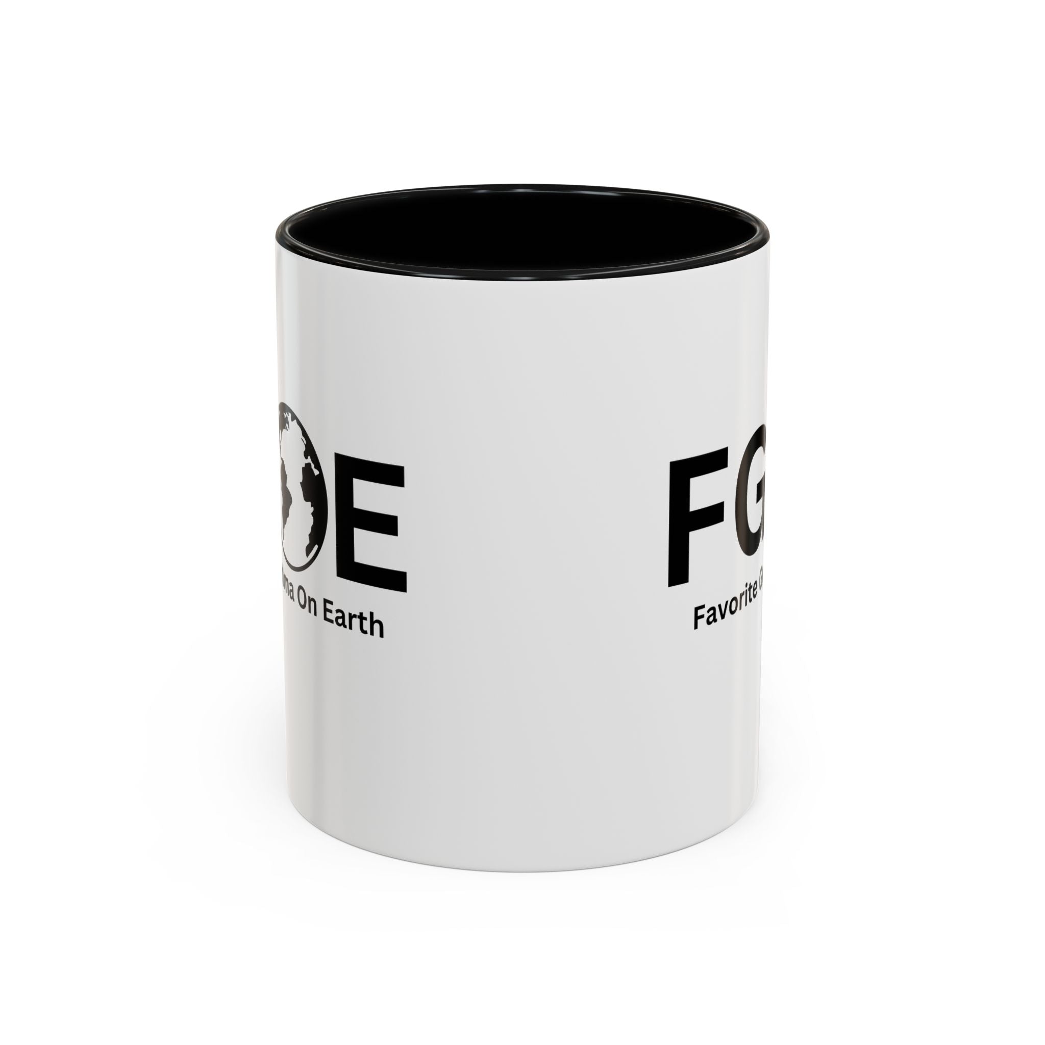 Favorite Grandma On Earth Mug (FGOE) Accent Coffee Mug (11oz, 15oz)