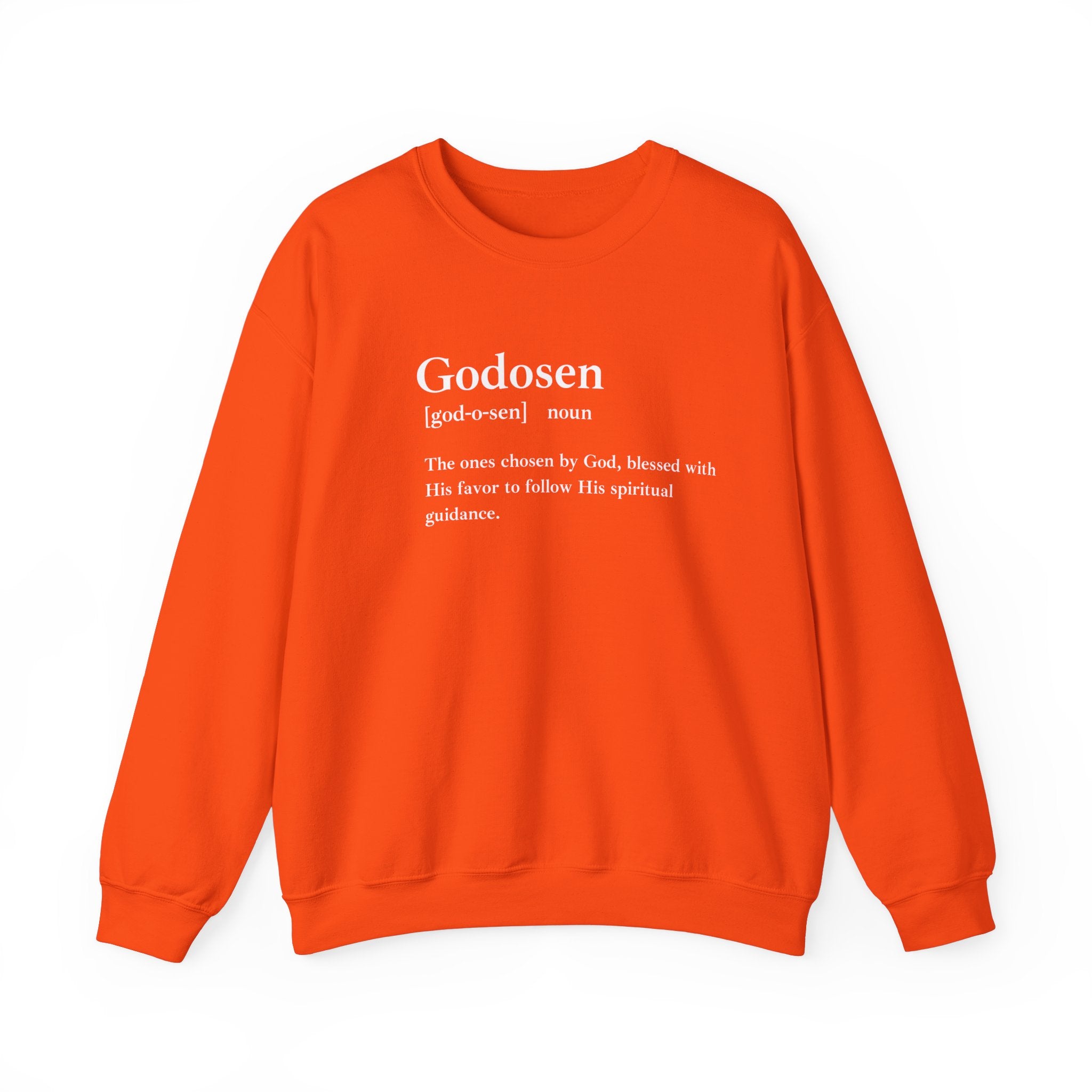 Godosen Unisex Heavy Blend Crewneck Sweatshirt - Cozy and Durable Style