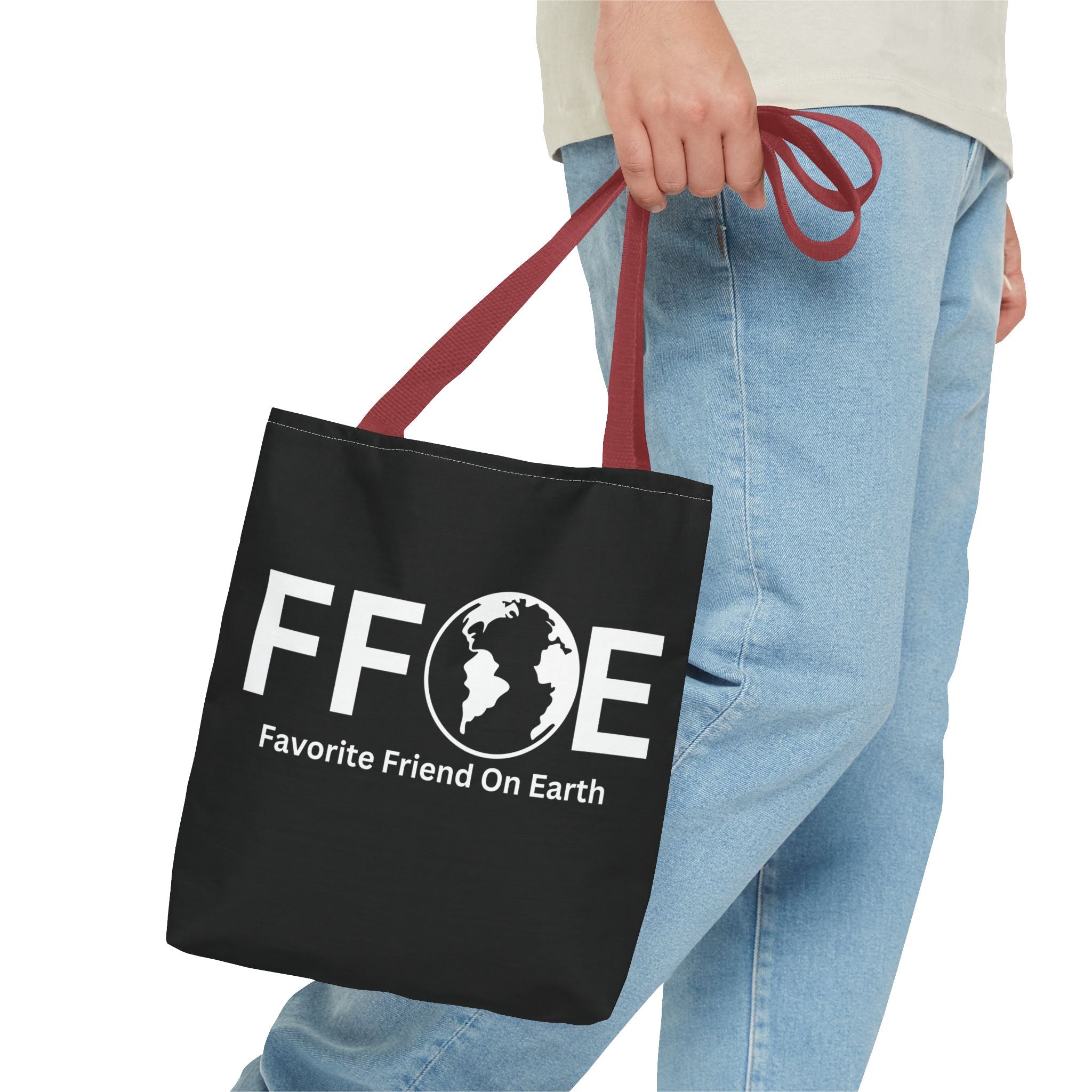 Favorite Friend On Earth (FFOE) Tote Bag - Custom Printed Stylish and Functional Tote