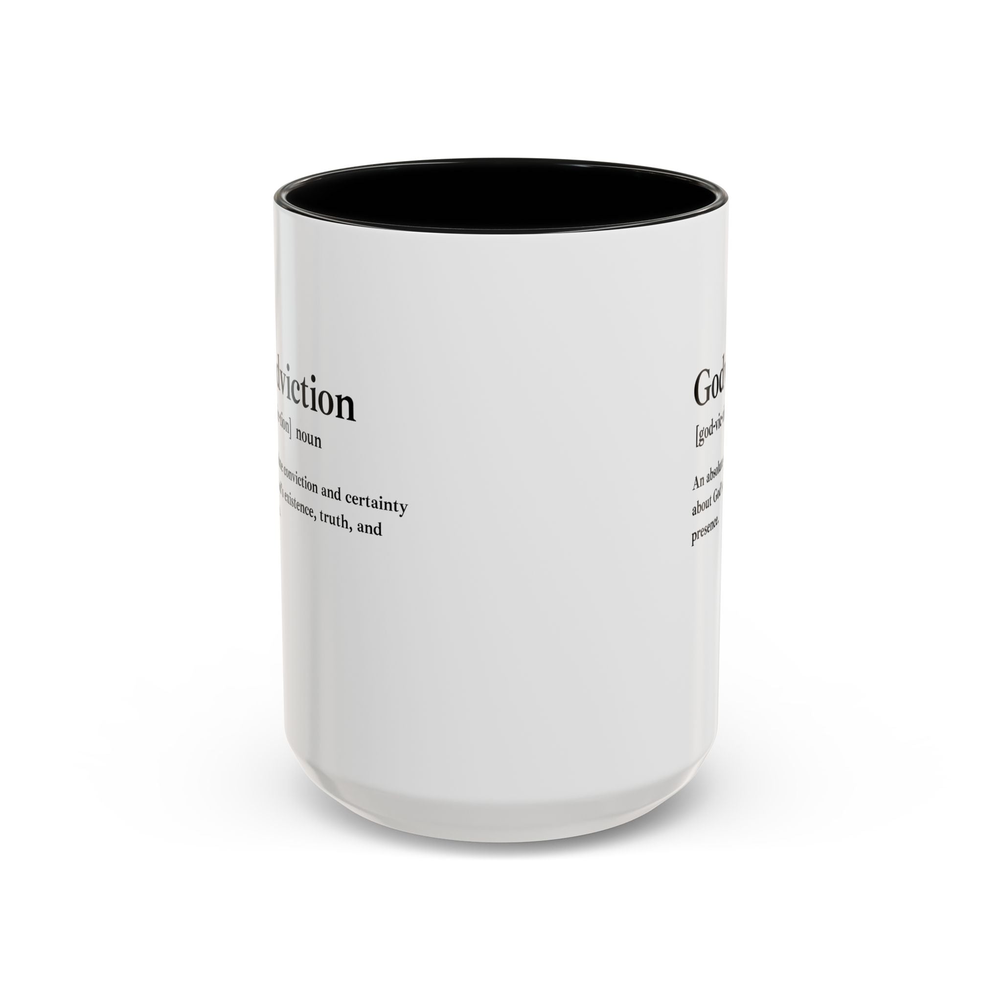 Godviction Accent Coffee Mug (11, 15oz)