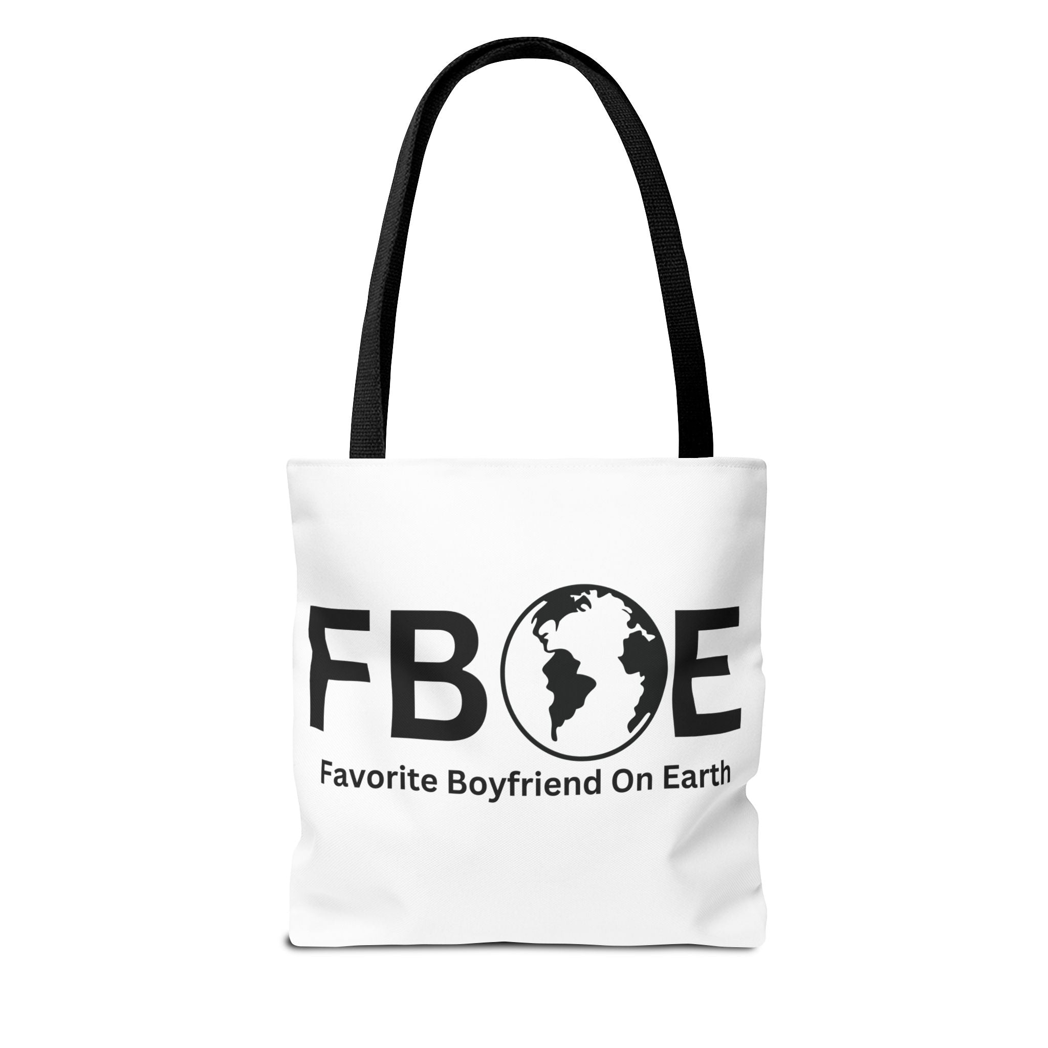 Favorite Boyfriend On Earth (FBOE) Tote Bag - Custom Printed Stylish and Functional Tote