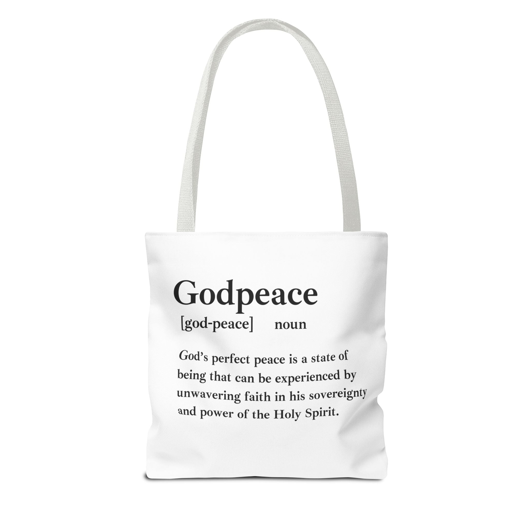 Godpeace Tote Bag - Custom Printed Stylish and Functional Tote
