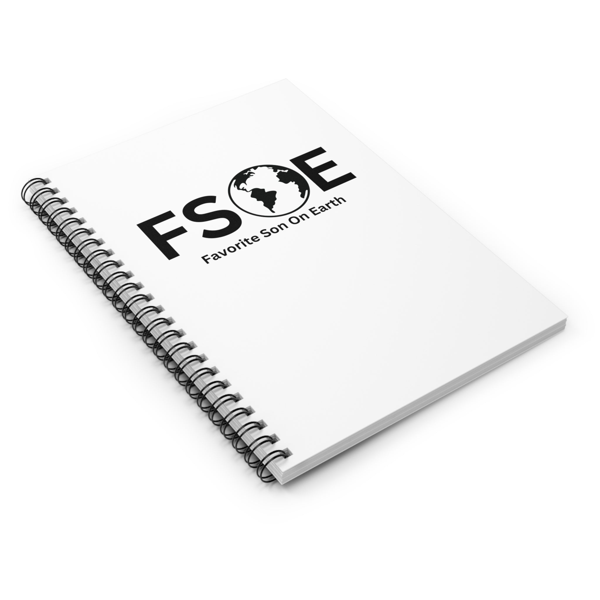 Favorite Son On Earth (FSOE) Spiral Notebook - 118 Page Ruled Line Notebook for Everyday Use