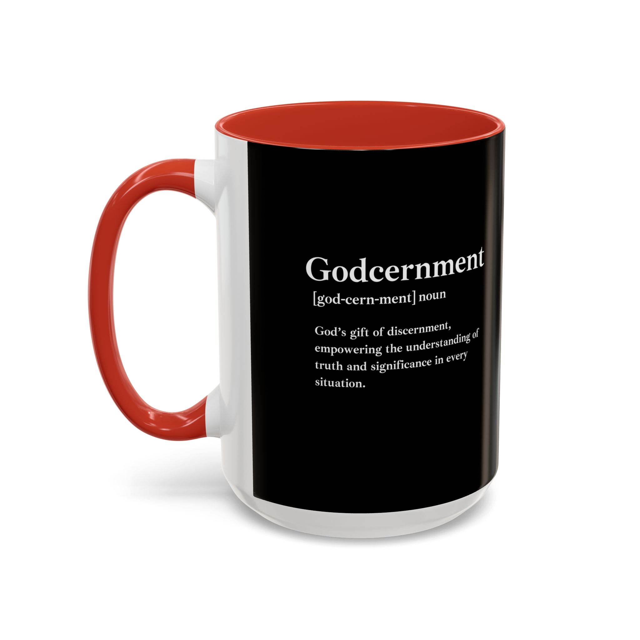 Godcernment Accent Coffee Mug (11oz, 15oz)