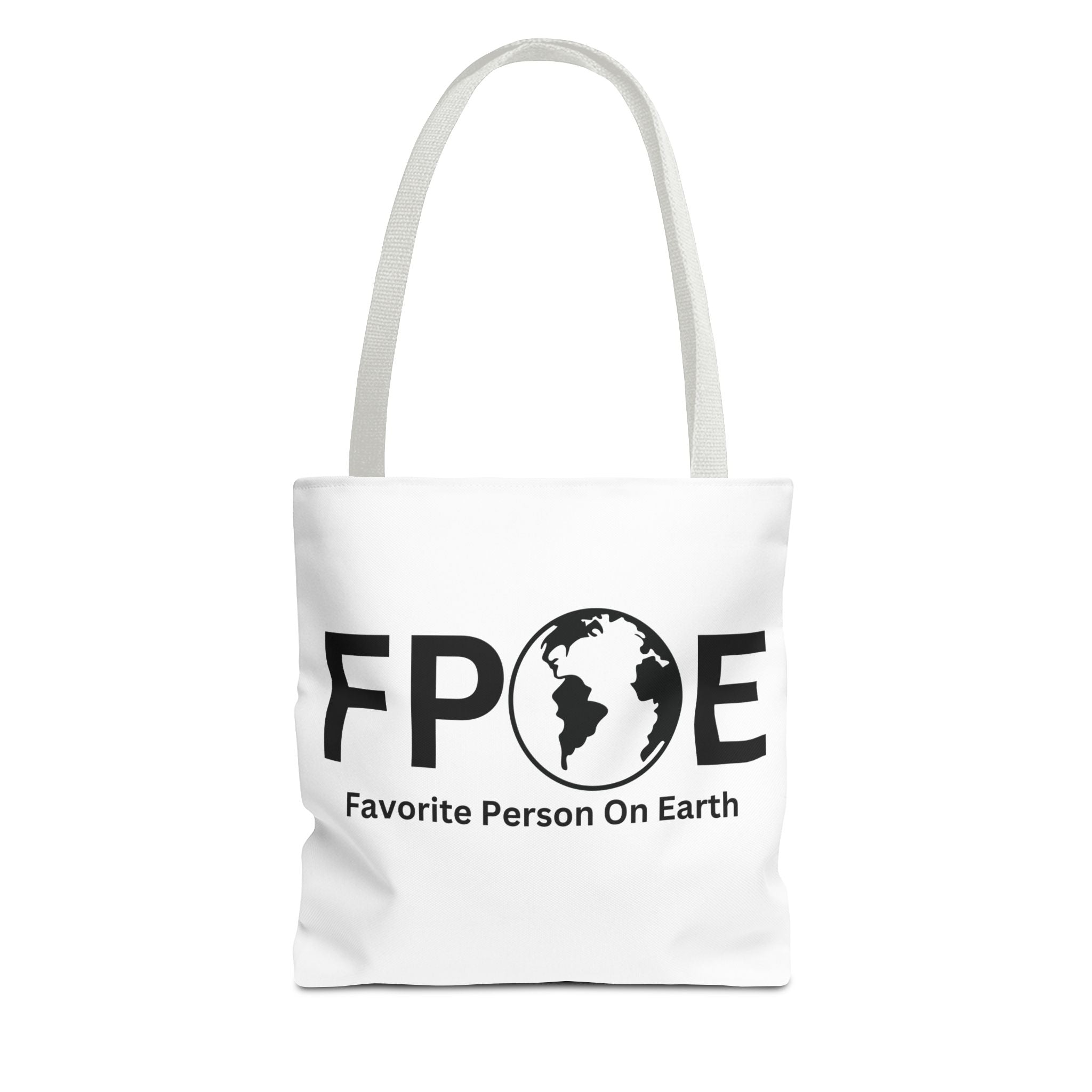 Favorite Person On Earth (FPOE) Tote Bag - Custom Printed Stylish and Functional Tote