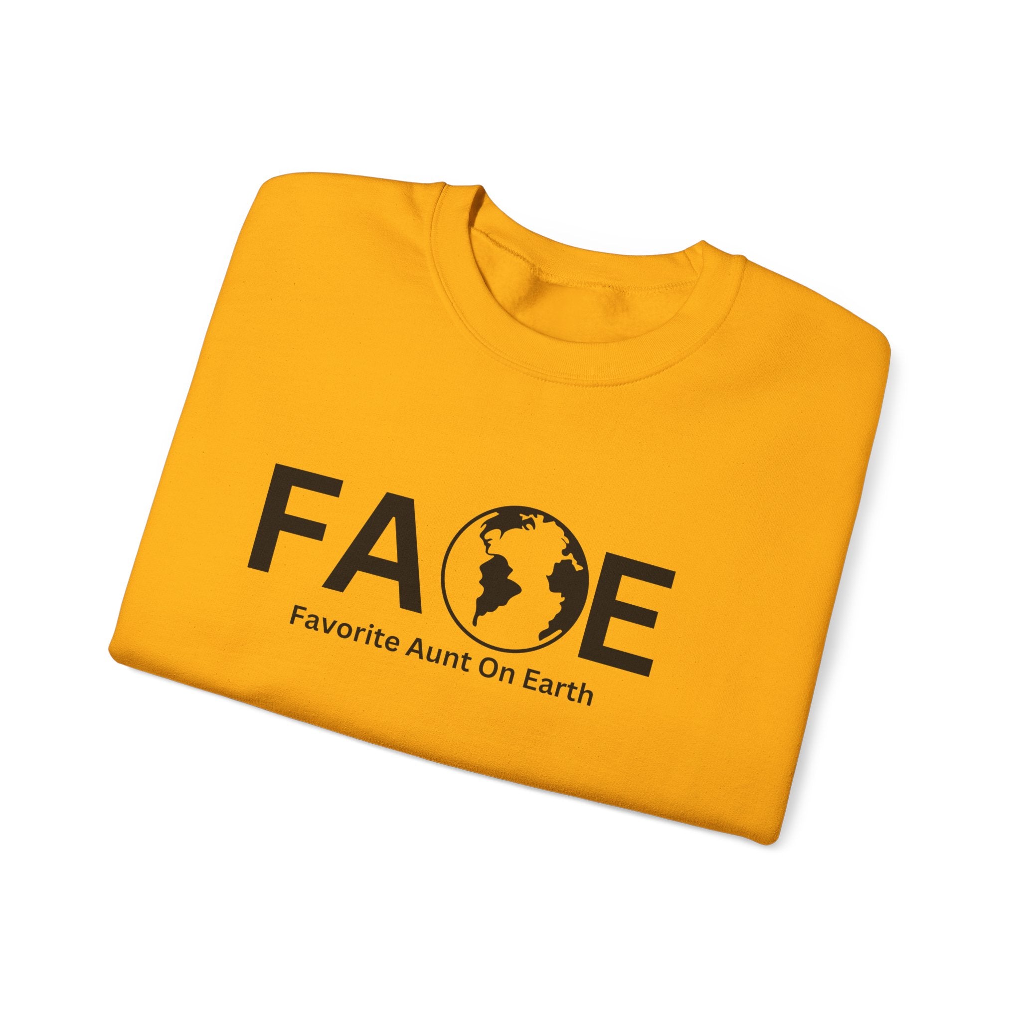 Favorite Aunt On Earth (FAOE) - Unisex Heavy Blend™ Crewneck Sweatshirt
