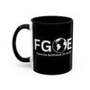Favorite Girlfriend On Earth (FGOE) Accent Coffee Mug (11oz, 15oz)