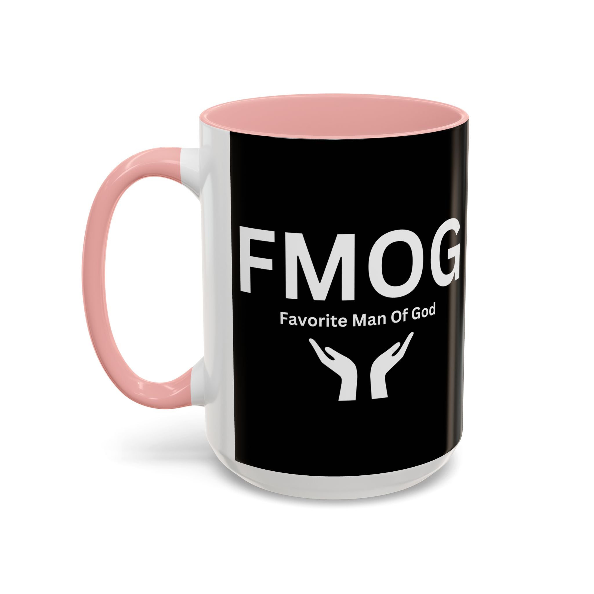 Favorite Man of God (FMOG) Accent Coffee Mug (11, 15oz)