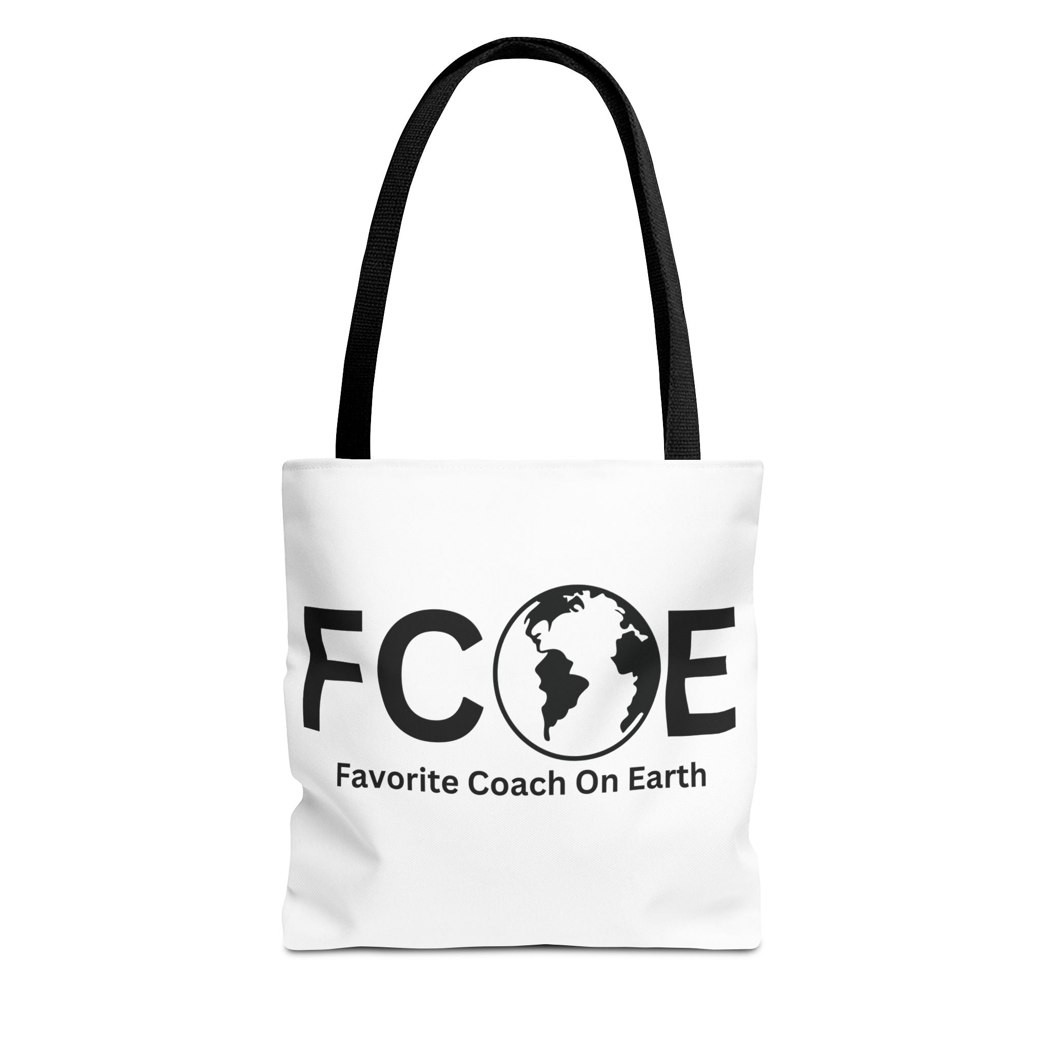 Favorite Coach On Earth (FCOE) Tote Bag - Custom Printed Stylish and Functional Tote