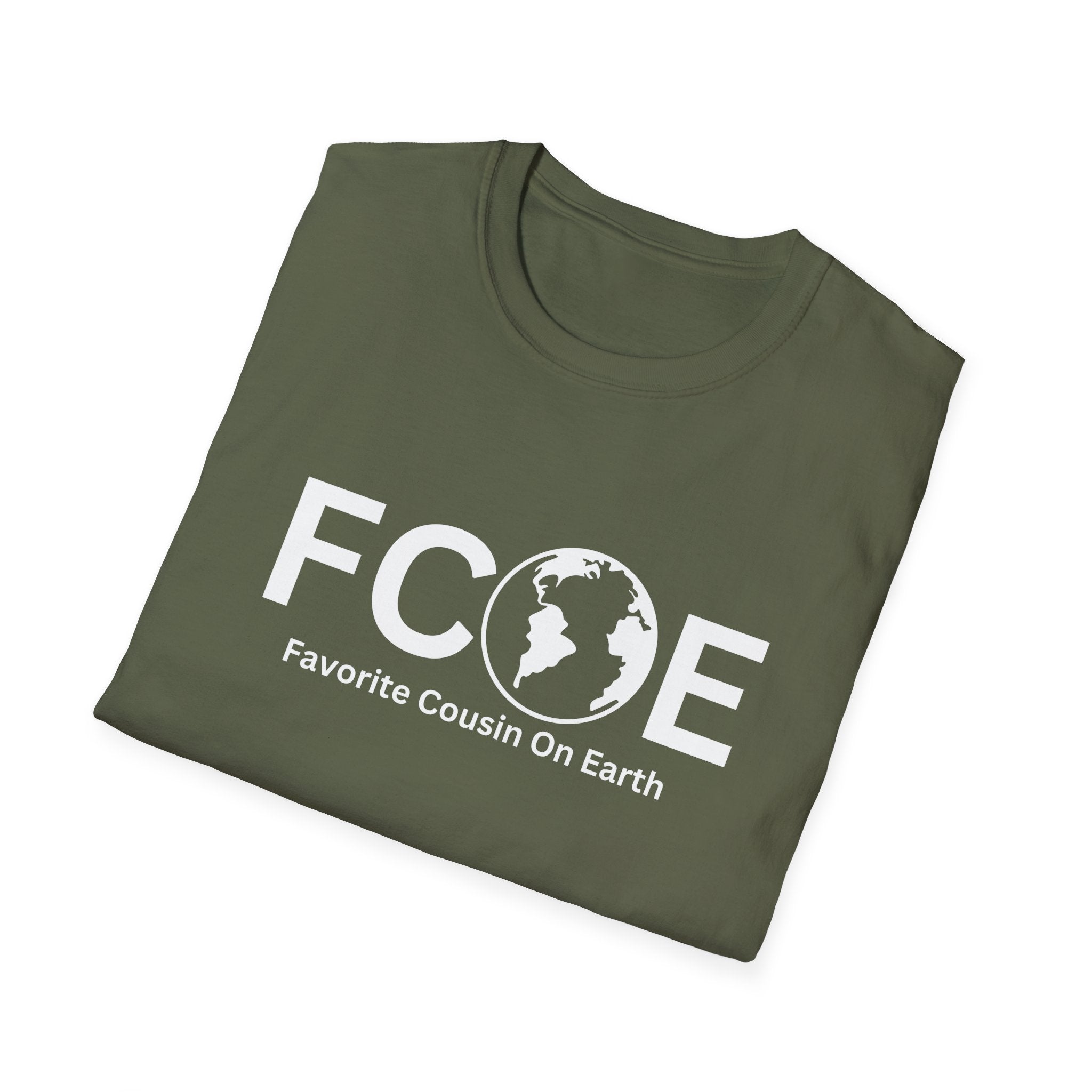 Favorite Cousin On Earth (FCOE) Comfort Colors 1717 Garment-Dyed T-Shirt