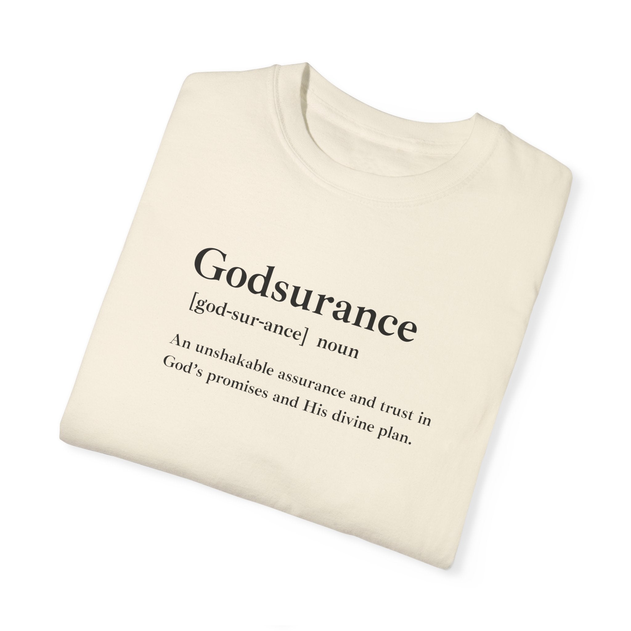 Godsurance T-Shirt – Comfort Colors 1717 Garment-Dyed Tee