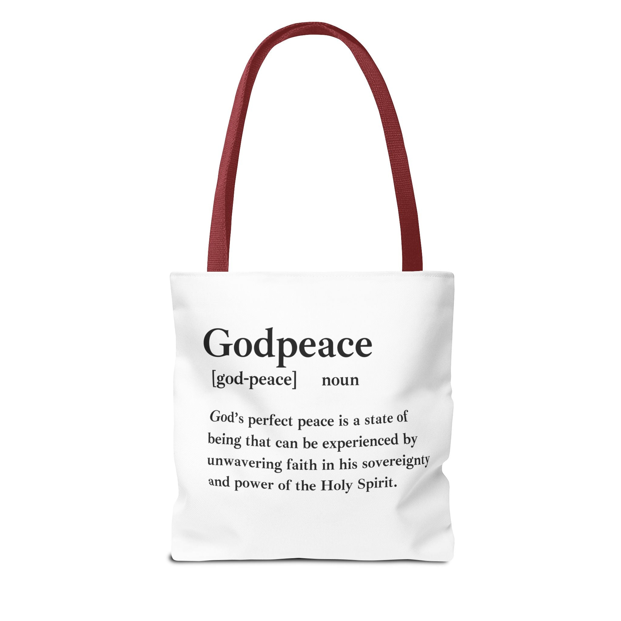 Godpeace Tote Bag - Custom Printed Stylish and Functional Tote