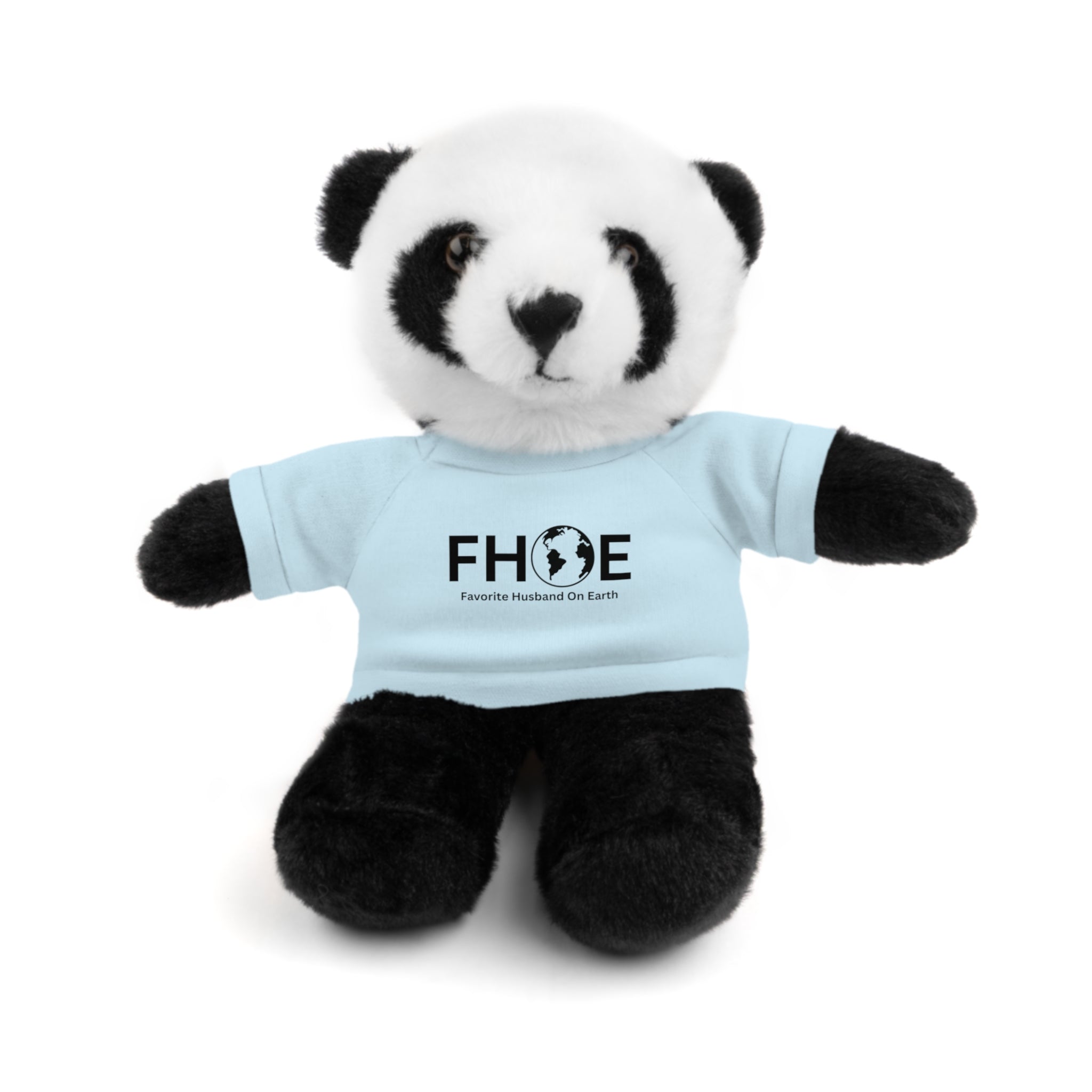 Stuffed Animal Gift – Favorite Husband on Earth (FHOE)– Customizable T-Shirt & Animal